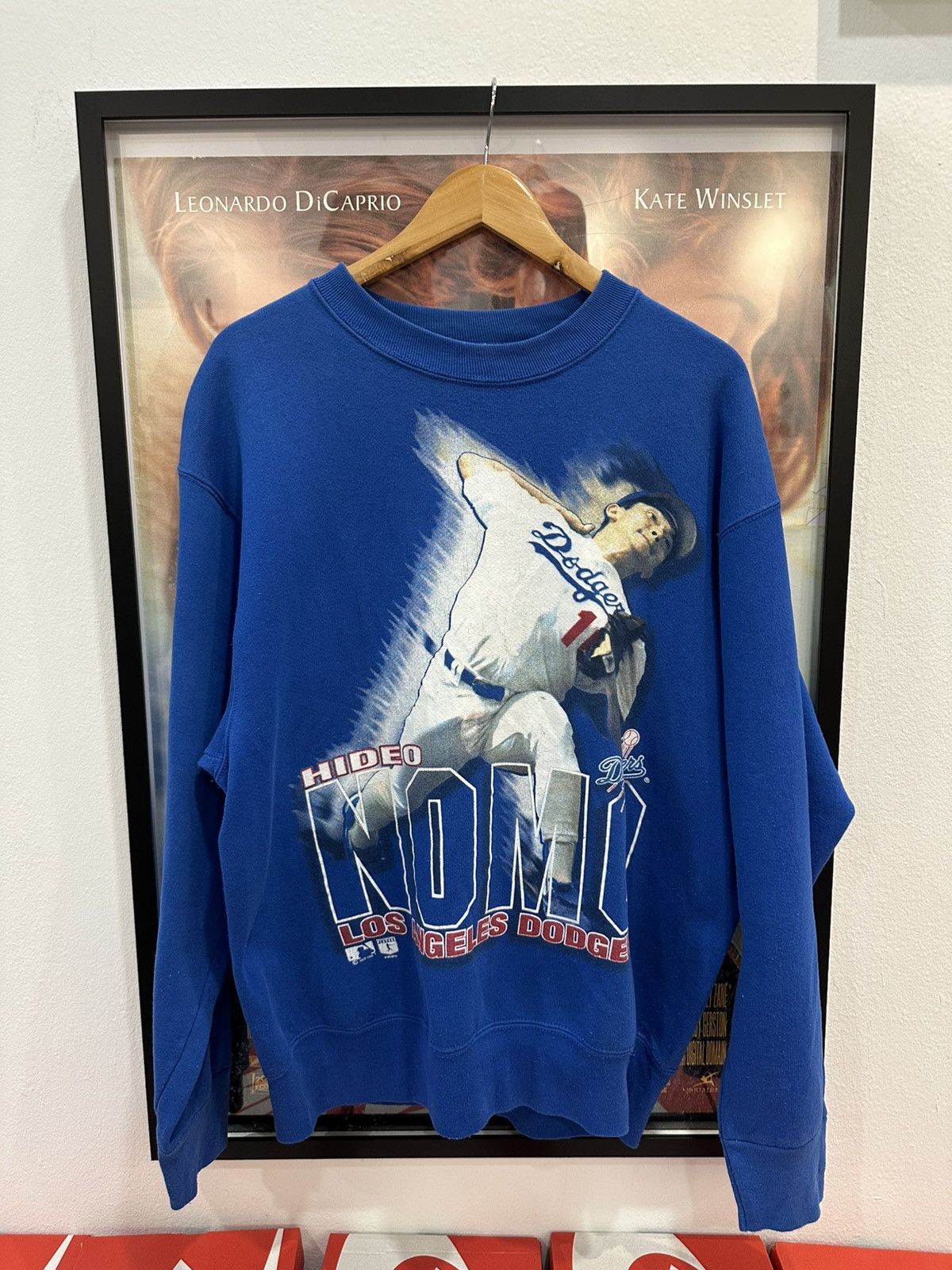 Other Vintage MLB Hideo Nomo La Dodgers Sweatshirt Size US L / EU 52-54 / 3 - 1 Thumbnail