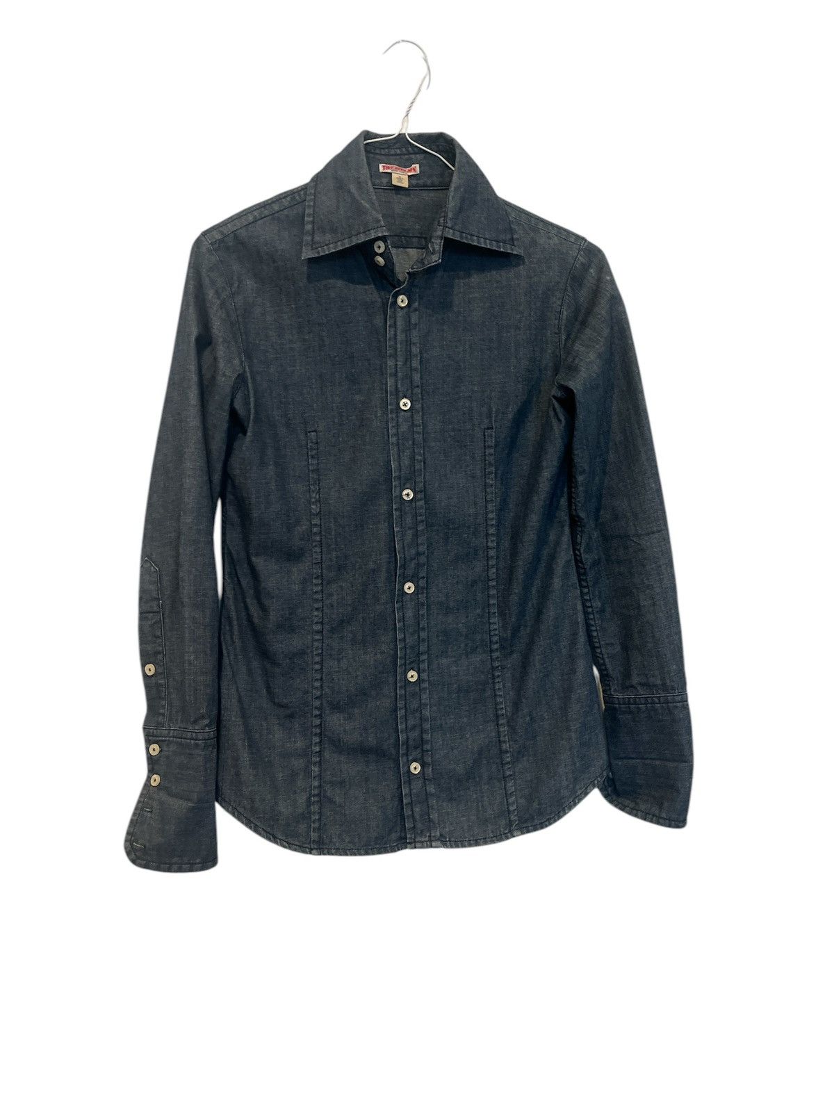 True Religion True Religion Women’s Button Up Denim Shirt Long Sleeve Size M / US 6-8 / IT 42-44 - 1 Thumbnail