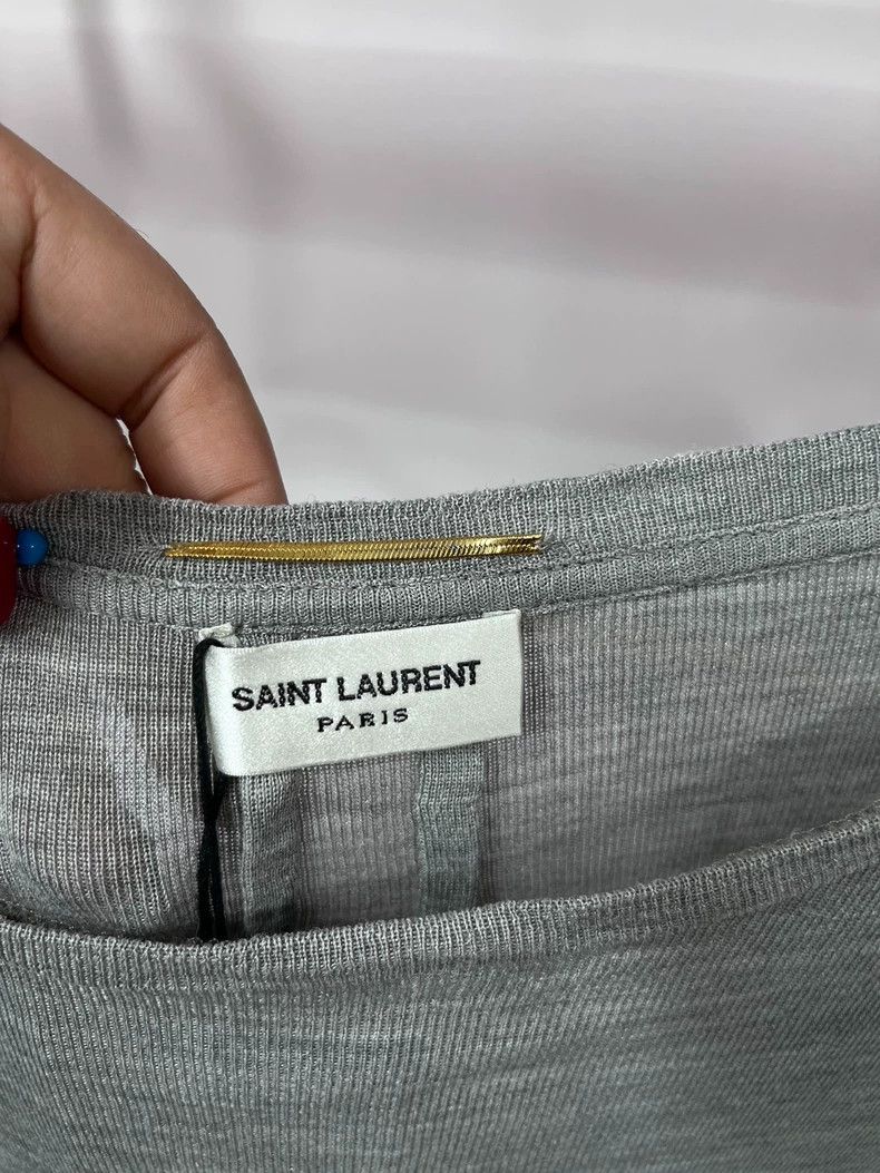 Yves Saint Laurent Saint Laurent 13SS two-side chain mulberry silk short slee Size US L / EU 52-54 / 3 - 5 Thumbnail