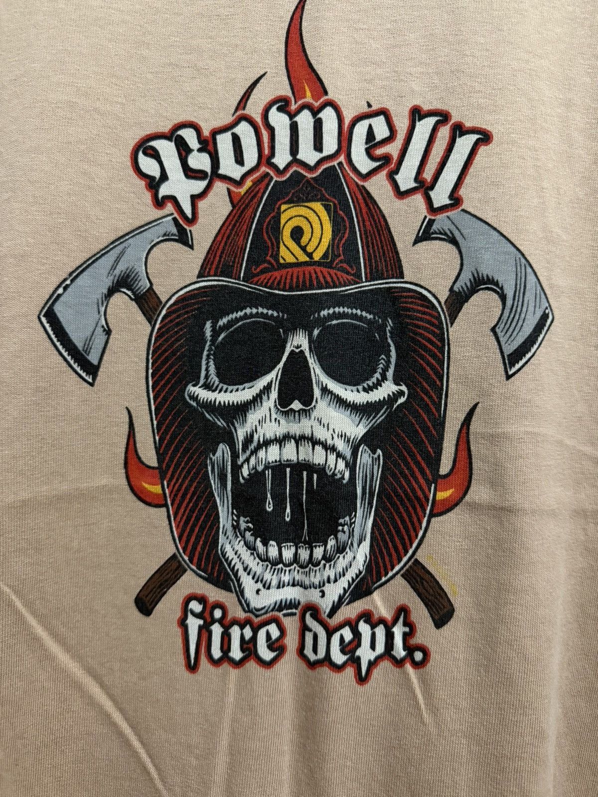 Powell Peralta Powell Peralta Fire Dept Skull Tee Size US L / EU 52-54 / 3 - 4 Thumbnail