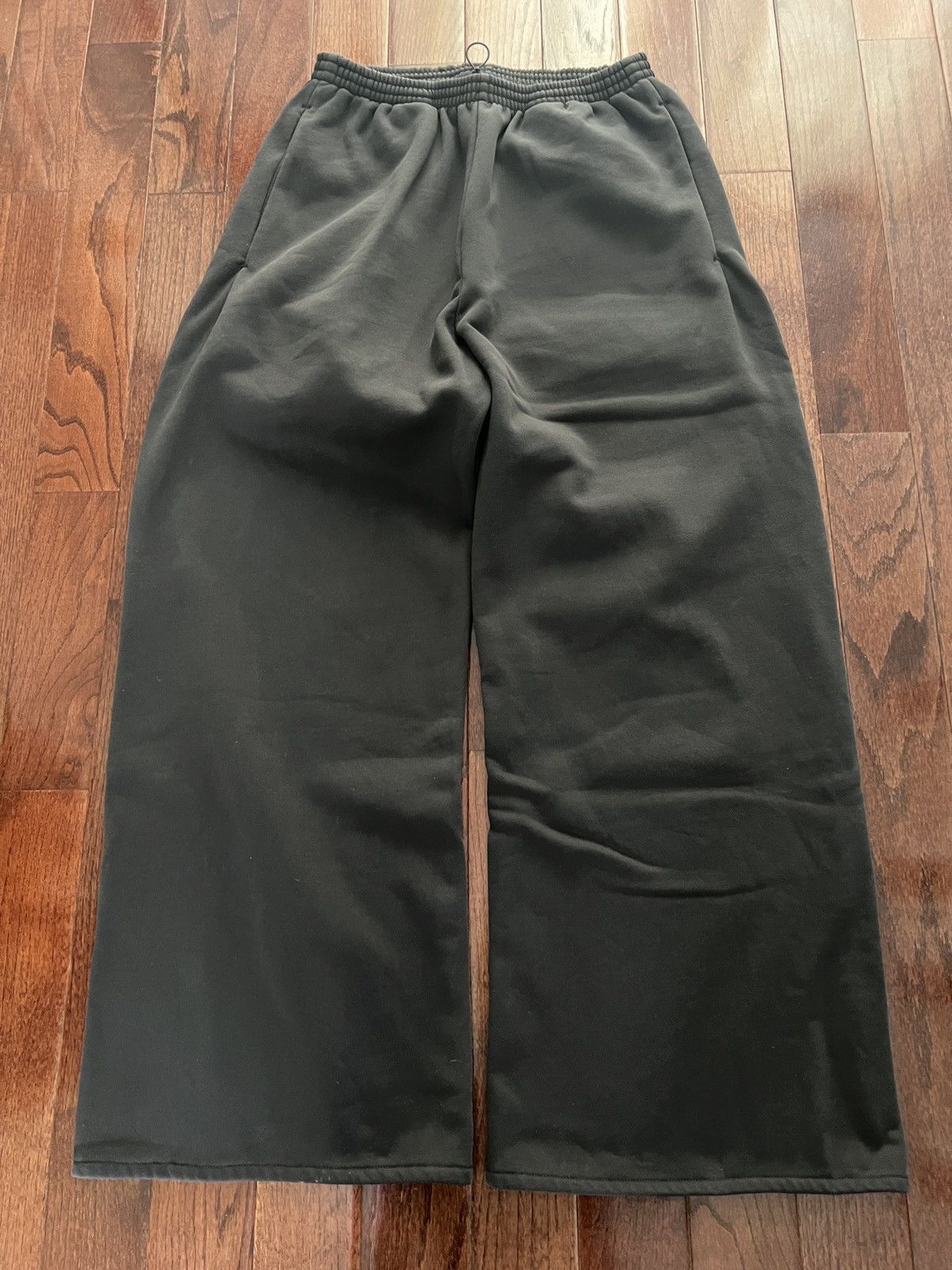 Yeezy Gap Balenciaga Baggy Wide Leg Sweatpants