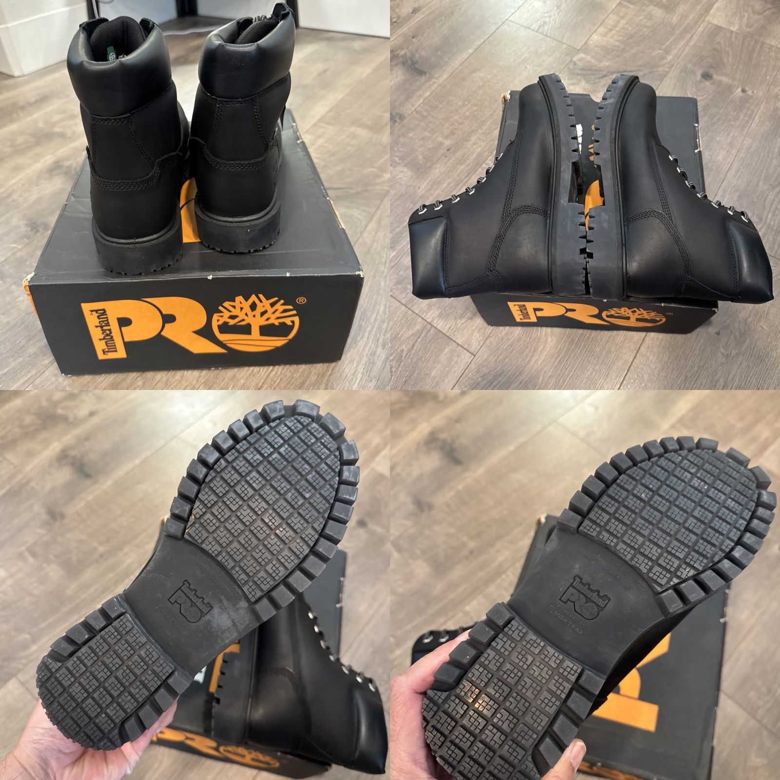 Timberland Timberland Pro Boot Mens US 10 Black Steel Toe Waterproof Insulated Direct Attach 6-Inch Size US 8 / EU 41 - 8 Thumbnail