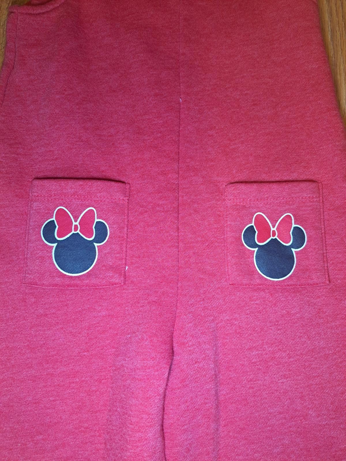 Other DISNEY Junior Minnie Red Overalls 4T Size ONE SIZE - 4 Thumbnail