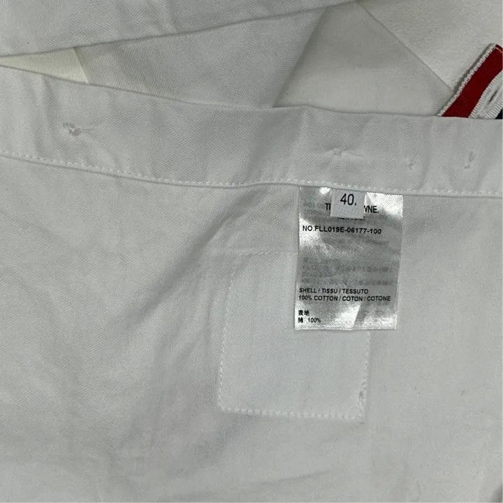 Thom Browne Thom Browne Classic White Arm Stripe Shirt -2507 Size M / US 6-8 / IT 42-44 - 6 Thumbnail
