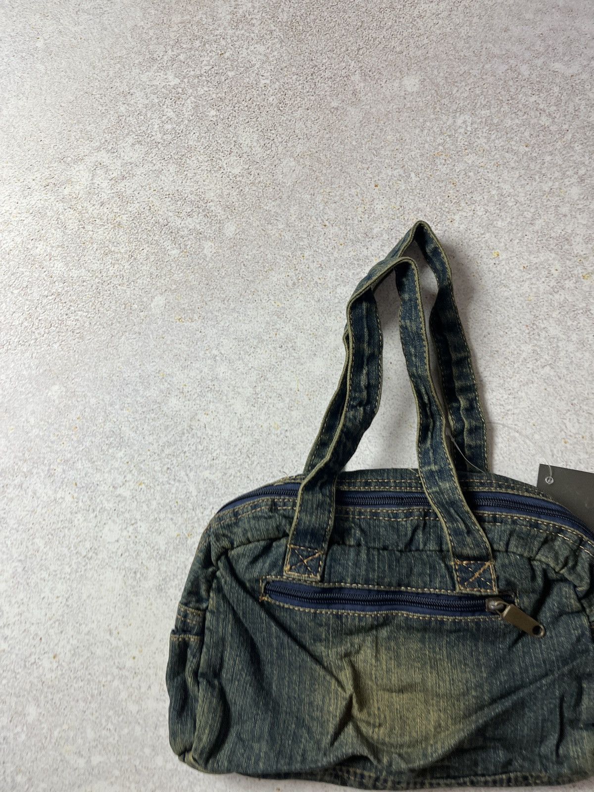 Diesel Vintage Diesel Shoulder Bag Distressed Denim Y2K Spare Parts Size ONE SIZE - 5 Thumbnail