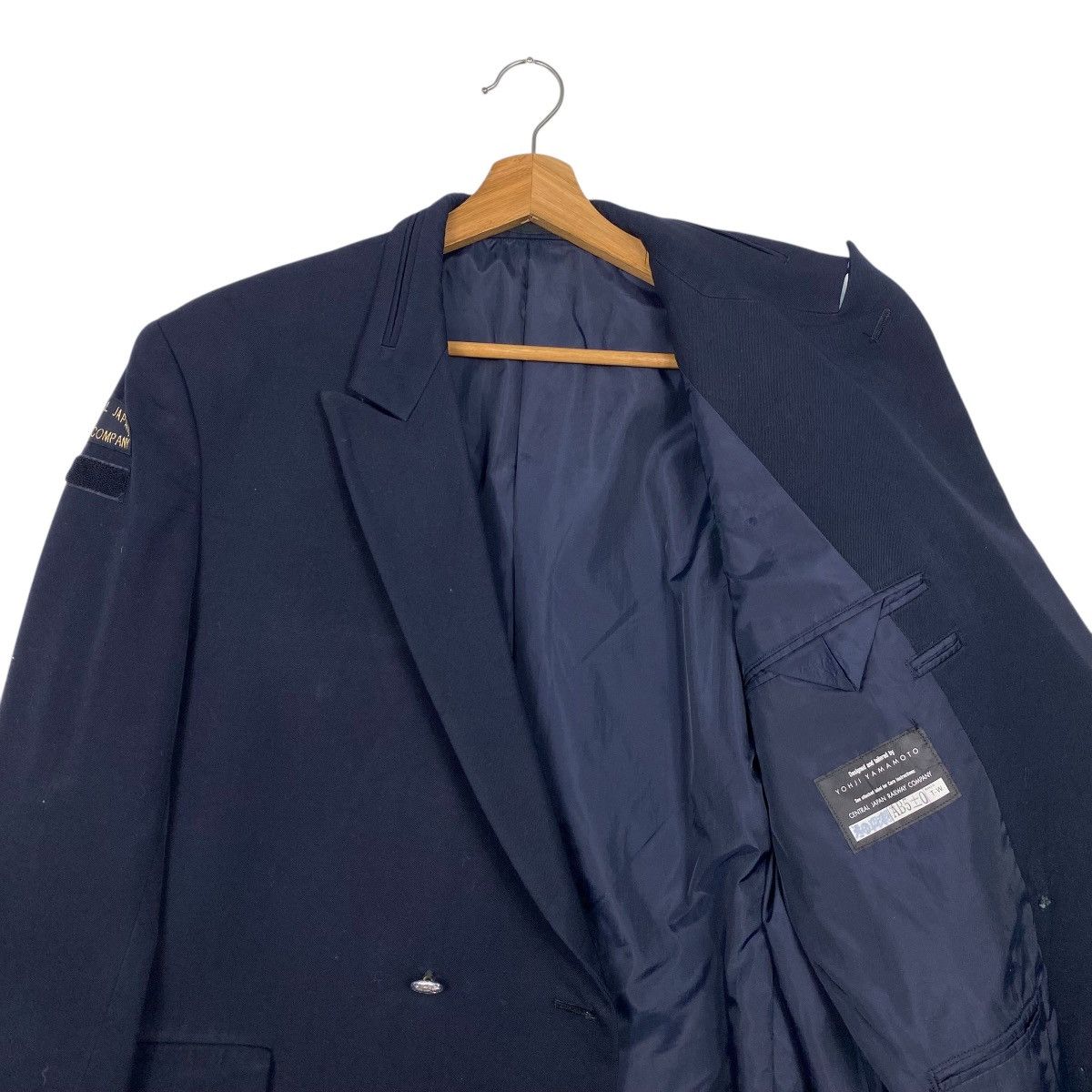 Yohji Yamamoto Yohji Yamamoto railway blazer double breasted Size US M / EU 48-50 / 2 - 10 Thumbnail