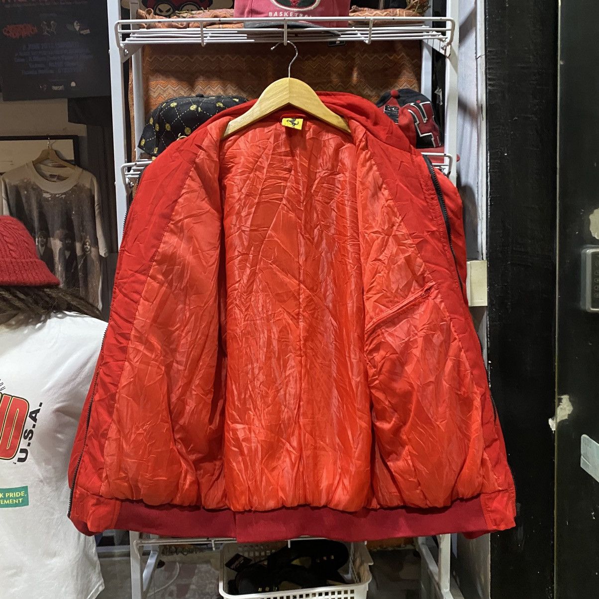 Ferrari Vtg Rare Ferrari Racing Marlboro Michael Schumacher Jacket Size US XL / EU 56 / 4 - 3 Thumbnail
