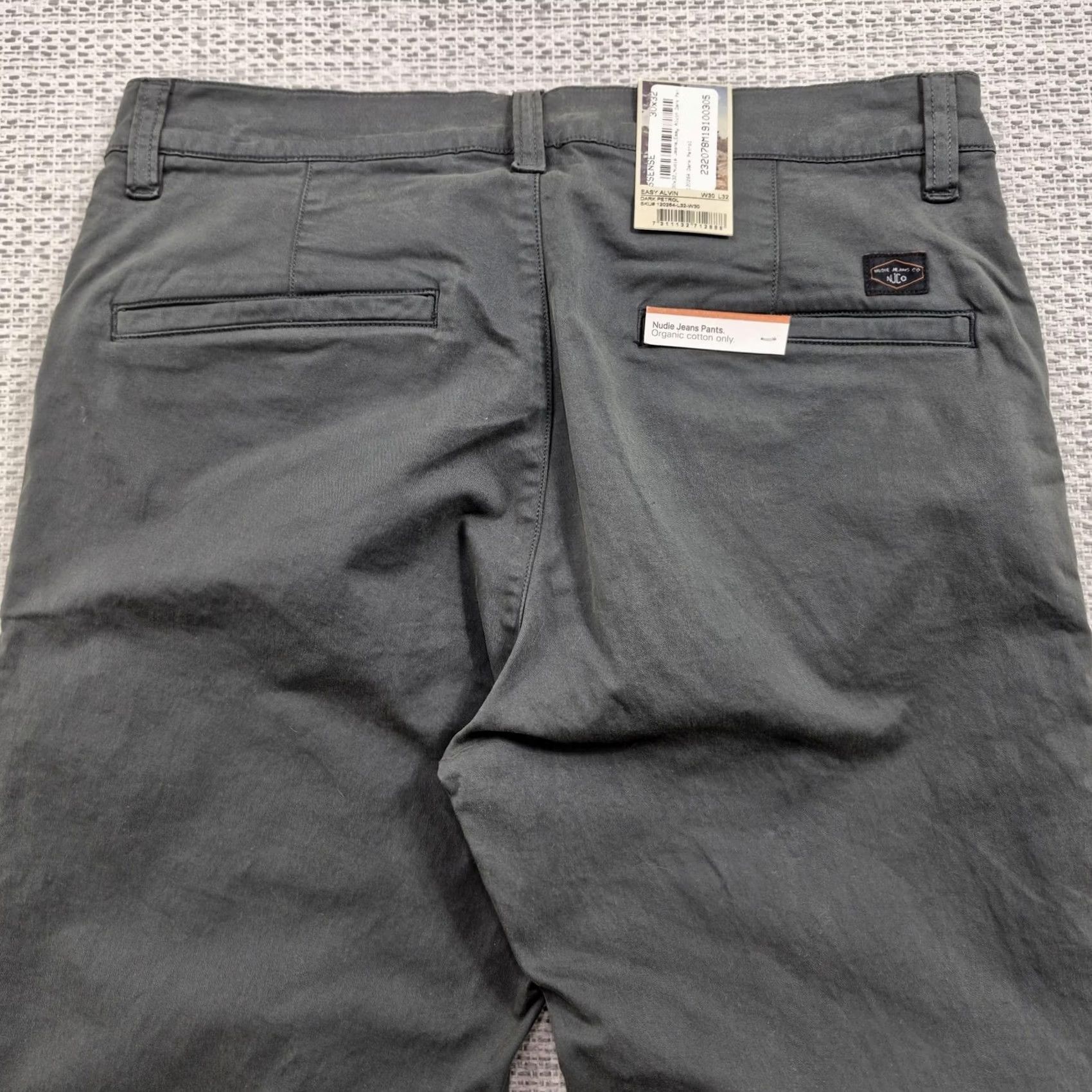 Nudie Jeans Nudie Jeans Co Pants Mens 30x32 Green Easy Alvin Chino Relaxed Tapered Stretch Size US 30 / EU 46 - 3 Thumbnail