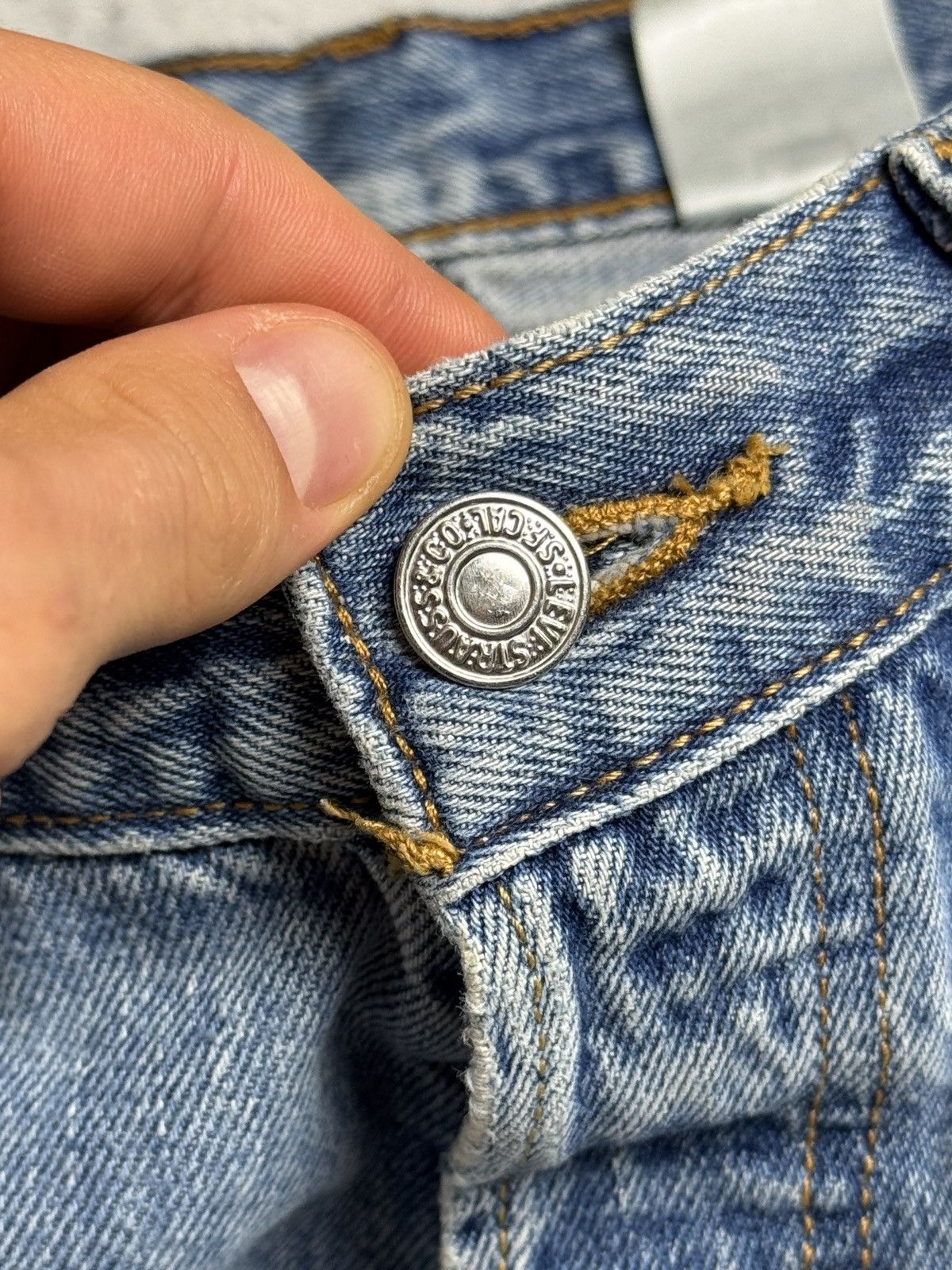 Levi's × Vintage VINTAGE 90s Levi’s 501 Baggy Rare y2k Workwear Japan Jeans Size US 32 / EU 48 - 6 Thumbnail