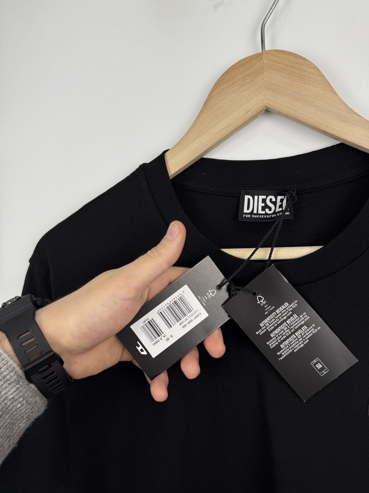 Diesel 🇺🇸❗️NEW Diesel For Successful Living Classic T-Shirt Y2K Rare Size US XL / EU 56 / 4 - 5 Thumbnail