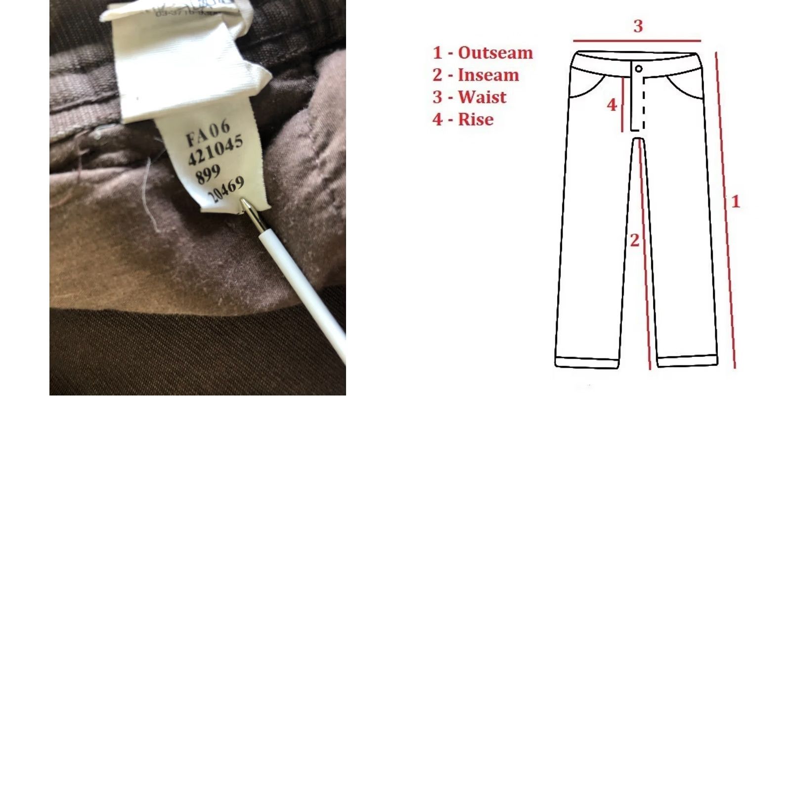 Oakley Oakley Pants Cotton Men W32 L32 Brown Straight Fit Chino Denim Vintage No Size US 32 / EU 48 - 9 Thumbnail