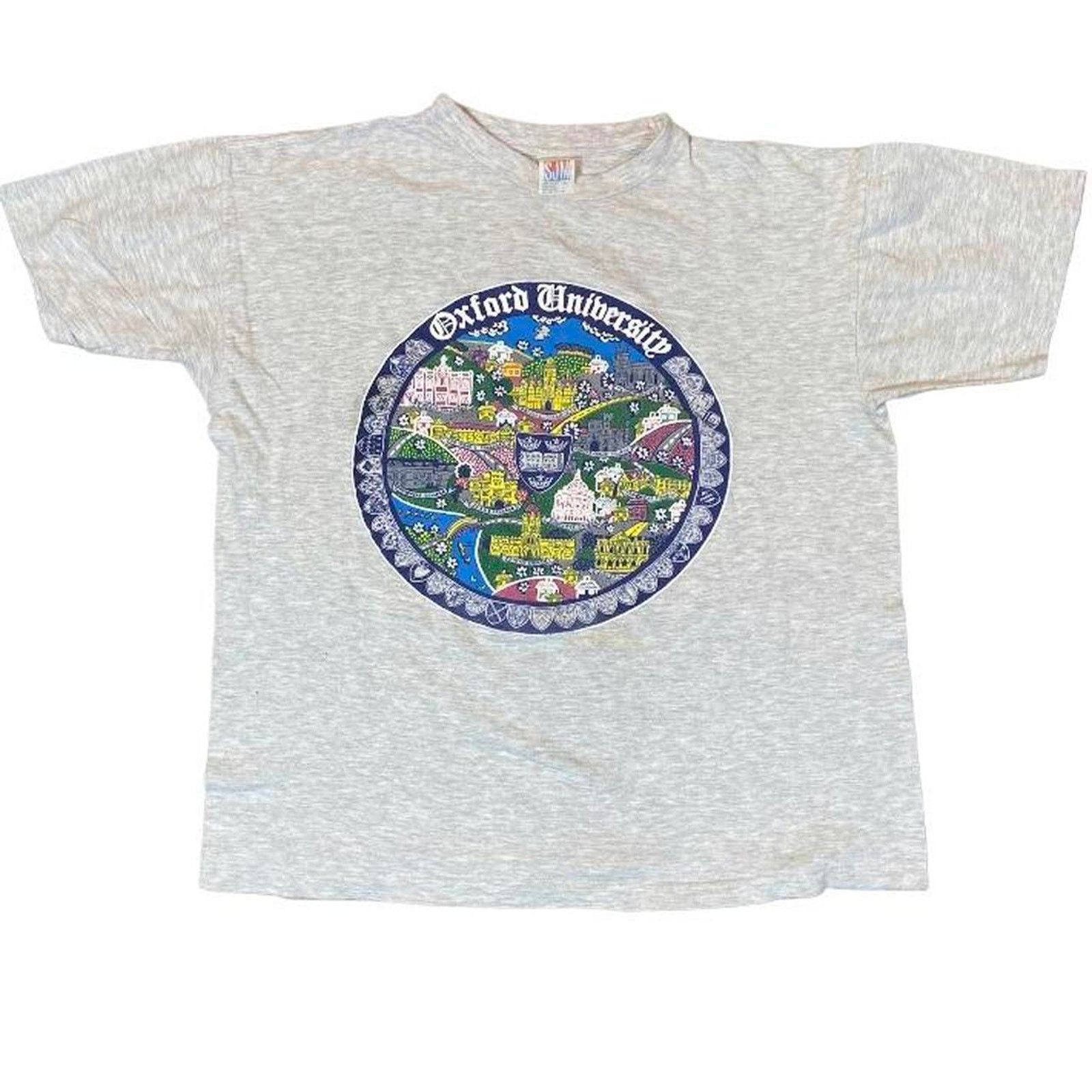 Fruit Of The Loom 90s oxford college tee shirt Size US XL / EU 56 / 4 - 1 Thumbnail