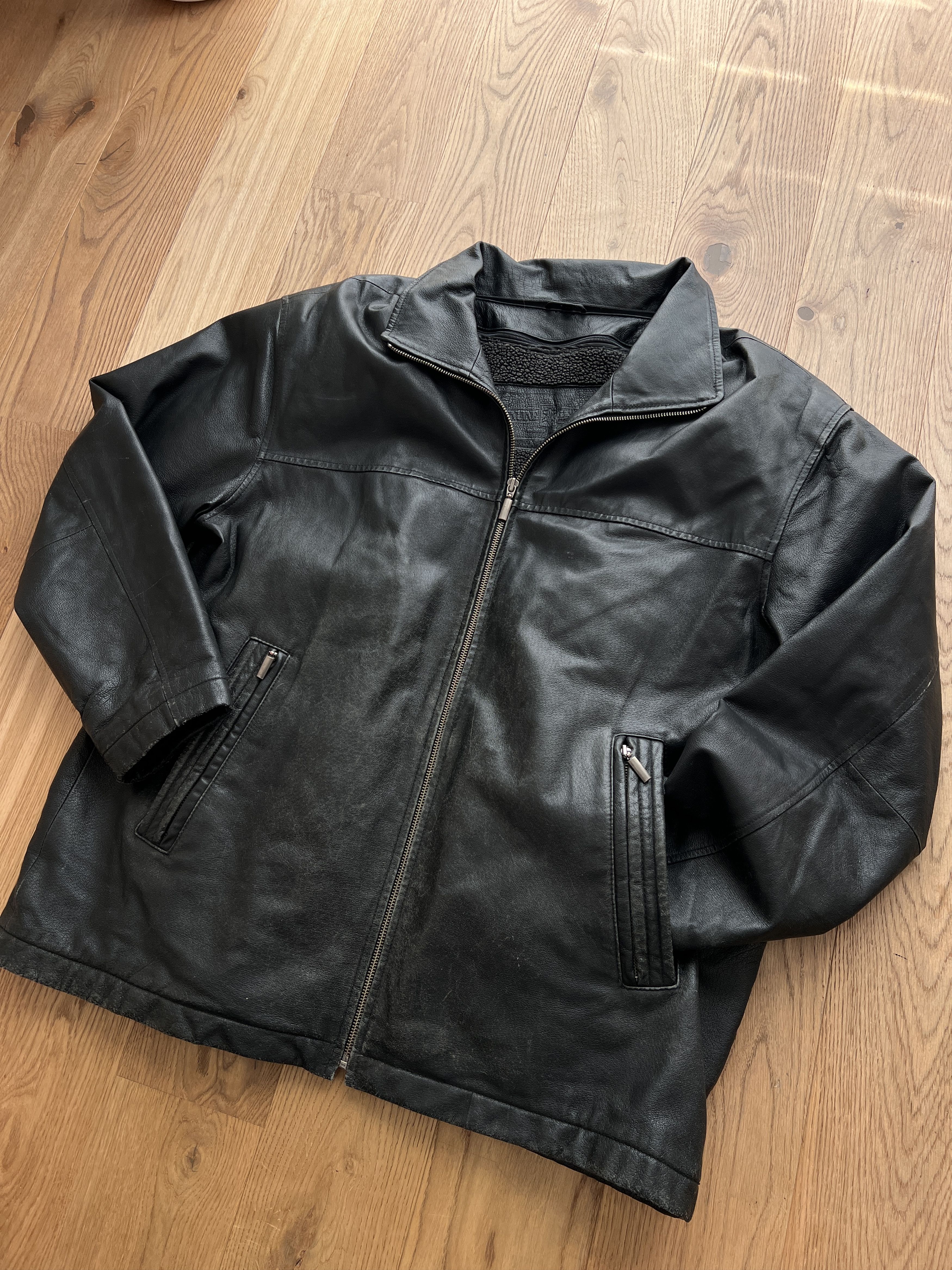 Hysteric Glamour 90s real leather jacket coat boxy fit y2k avant garde opium Size US XL / EU 56 / 4 - 13 Thumbnail