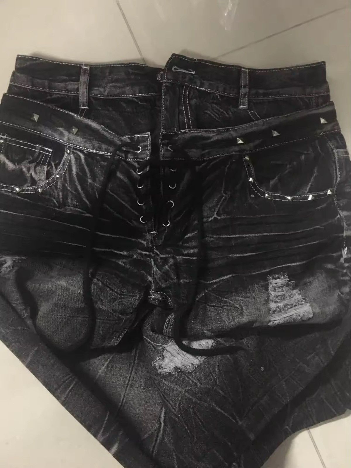 Other Mretro double waisted jeans Size US 34 / EU 50 - 6 Thumbnail