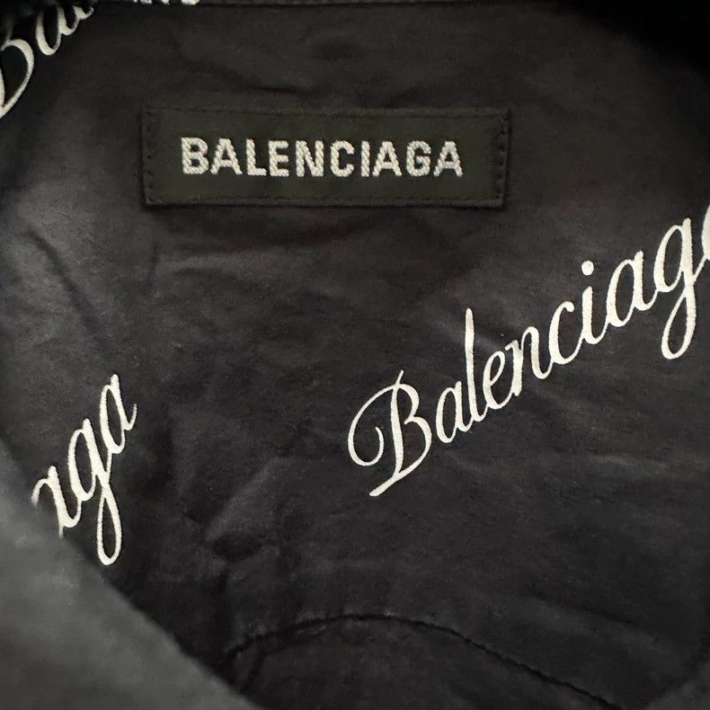 Balenciaga Balenciaga size 37 SS21 Long Sleeve Shirt with Full Bullet Size US M / EU 48-50 / 2 - 6 Thumbnail
