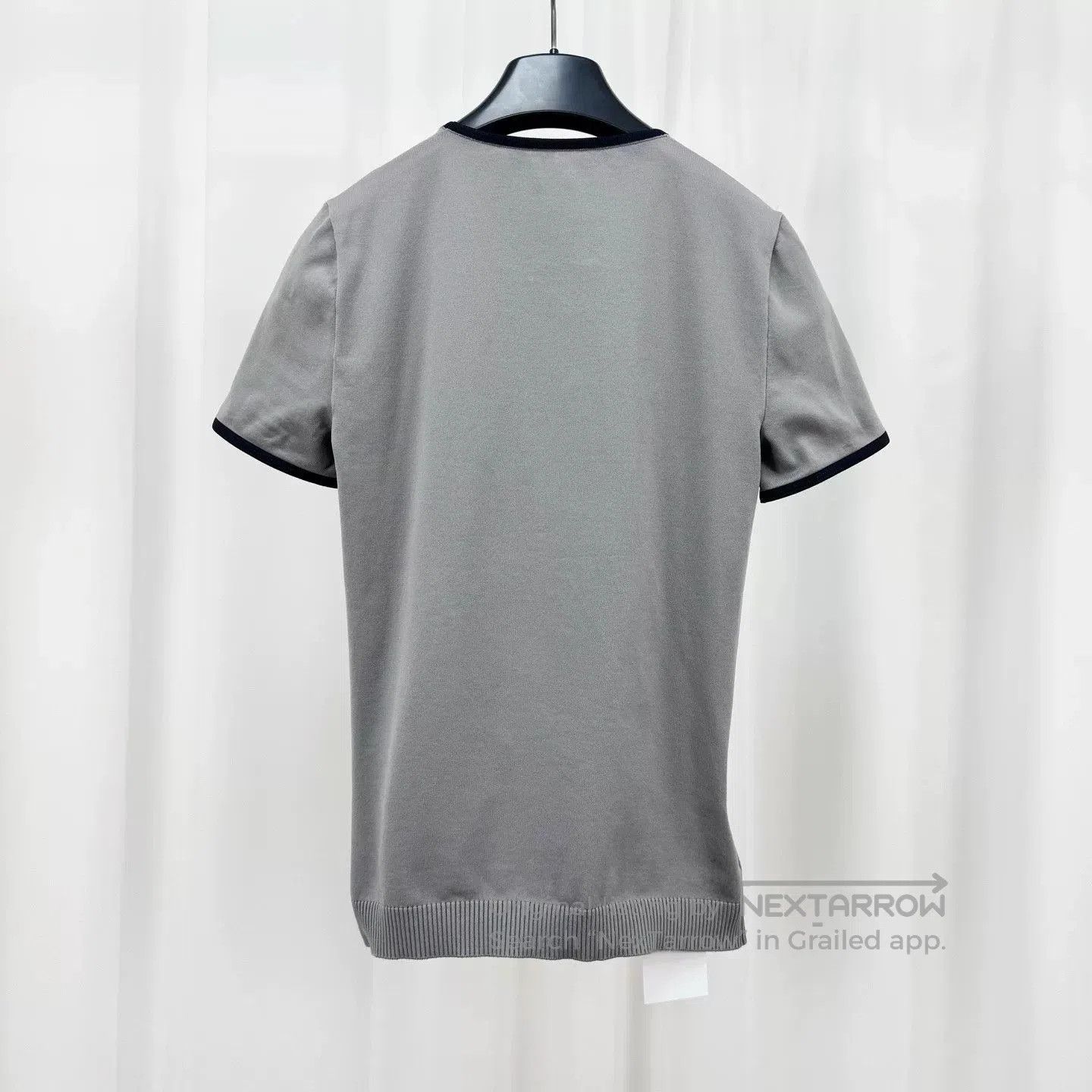 Miu Miu miu miu embroidered knit short sleeve top. Size L / US 10 / IT 46 - 2 Thumbnail