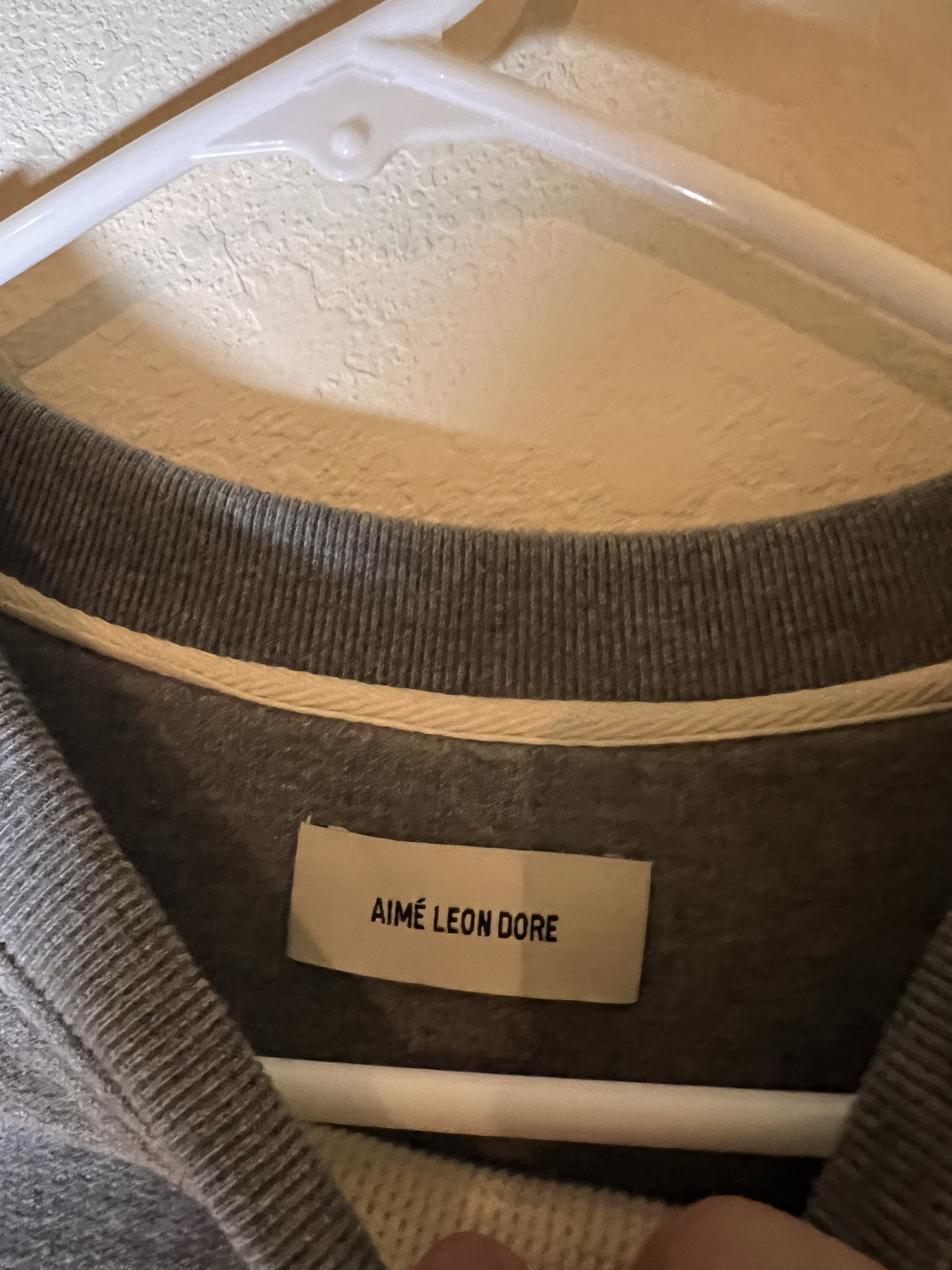 Aime Leon Dore Aime Leon Dore "Aime" Logo Thermal Sweater Sweatshirt Small Size US S / EU 44-46 / 1 - 4 Thumbnail