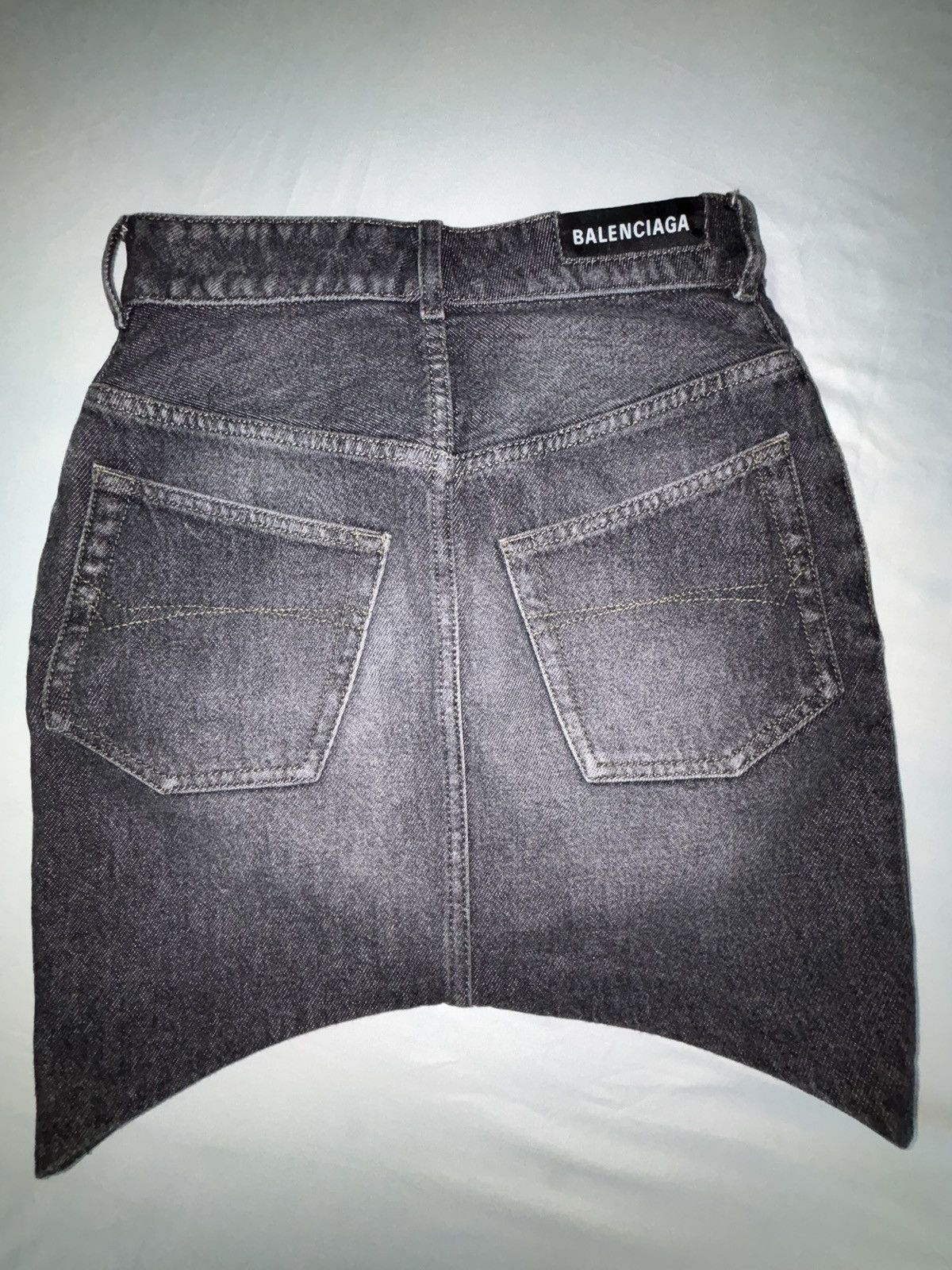 Balenciaga Women’s hourglass skirt in black Size 24" / US 00 / IT 34 - 4 Thumbnail