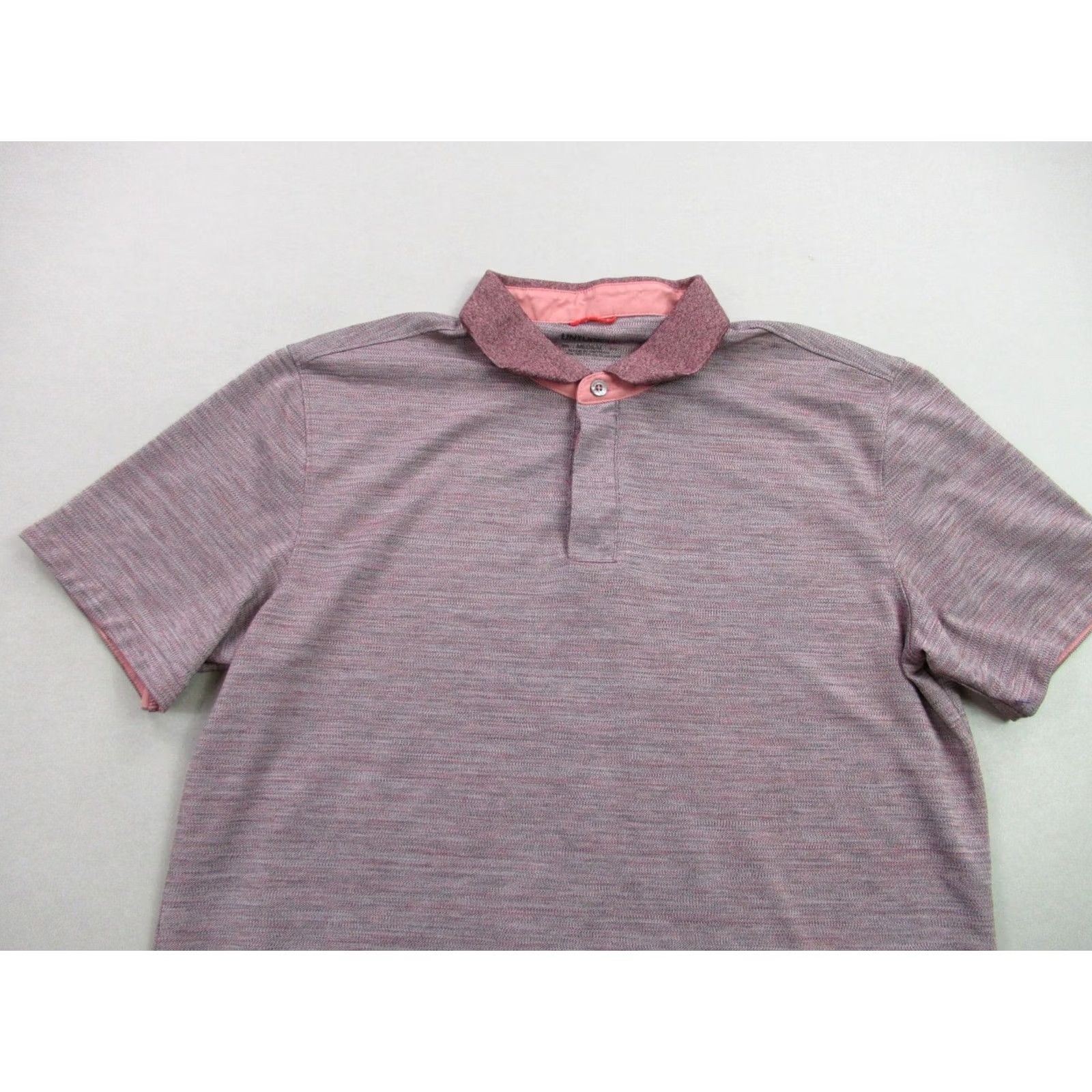 UNTUCKit UNTUCKit Polo Shirt Mens M Short Sleeve Lightweight Pink Golf Casual Size US M / EU 48-50 / 2 - 3 Thumbnail