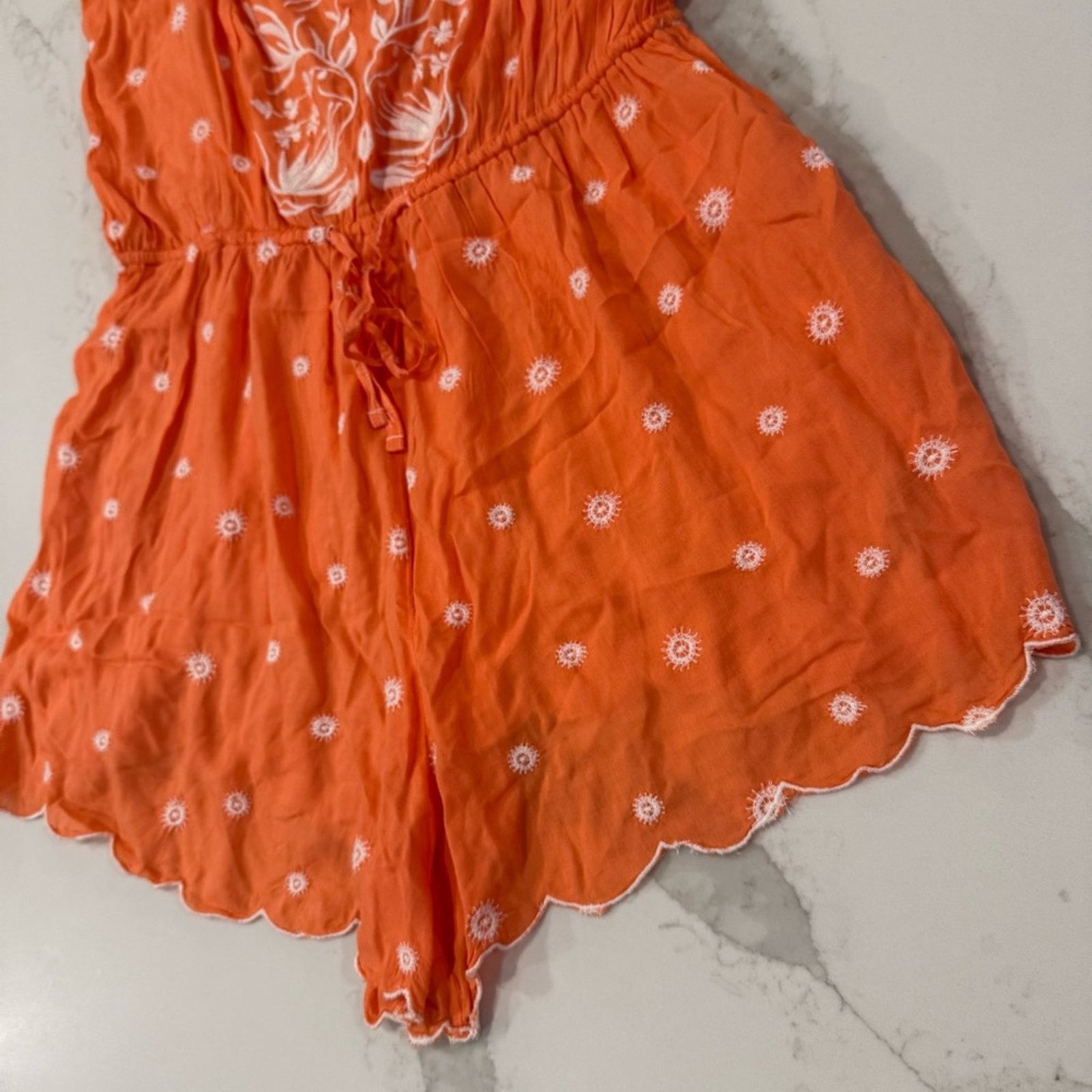 Anthropologie Anthropologie x Eloise Elspeth Floral Romper Women’s Large Size 34" / US 12 / IT 48 - 4 Thumbnail