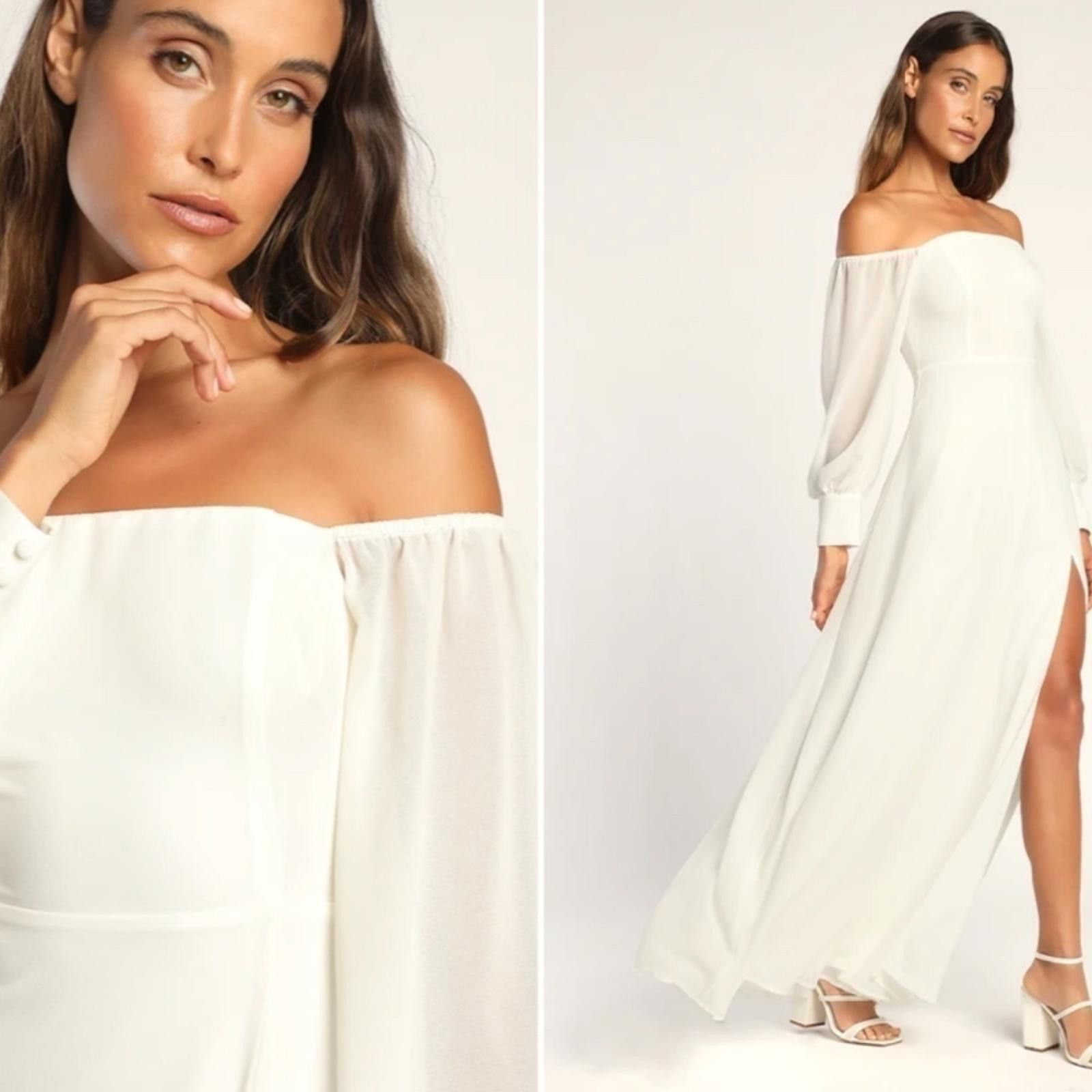 Lulus LULU's Romantic Flowy Bridal Shower Bachelorette Maxi Size XXL / US 16-18 / IT 52-54 - 4 Thumbnail