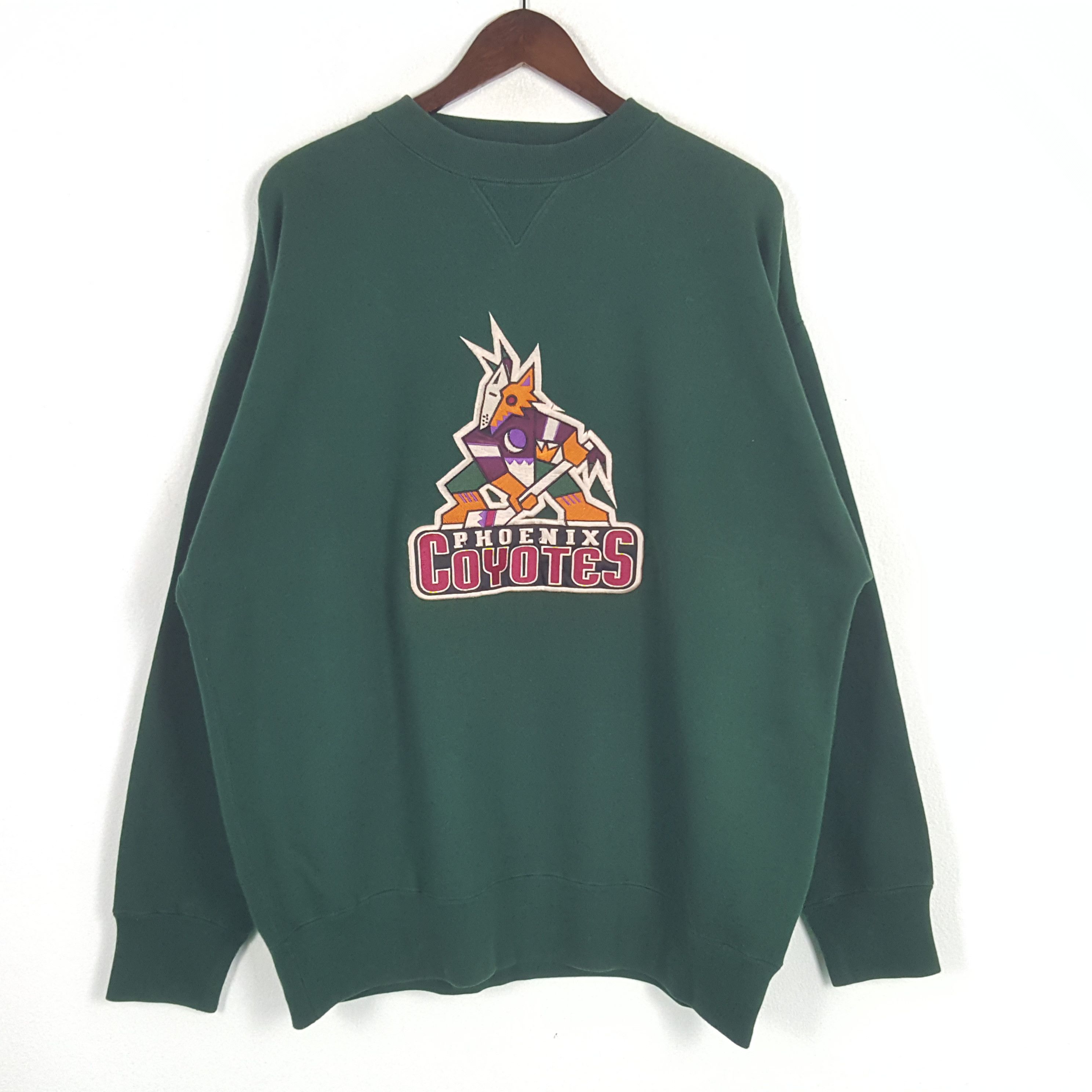 Vintage Vintage Phoenix Coyote Ice Hockey Sweatshirt Size US XL / EU 56 / 4 - 1 Thumbnail