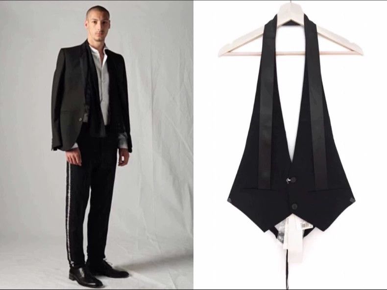 Maison Margiela Maison margiela SS2009 Margiela Halter Waistcoat vest 2503- Size 48R - 7 Thumbnail
