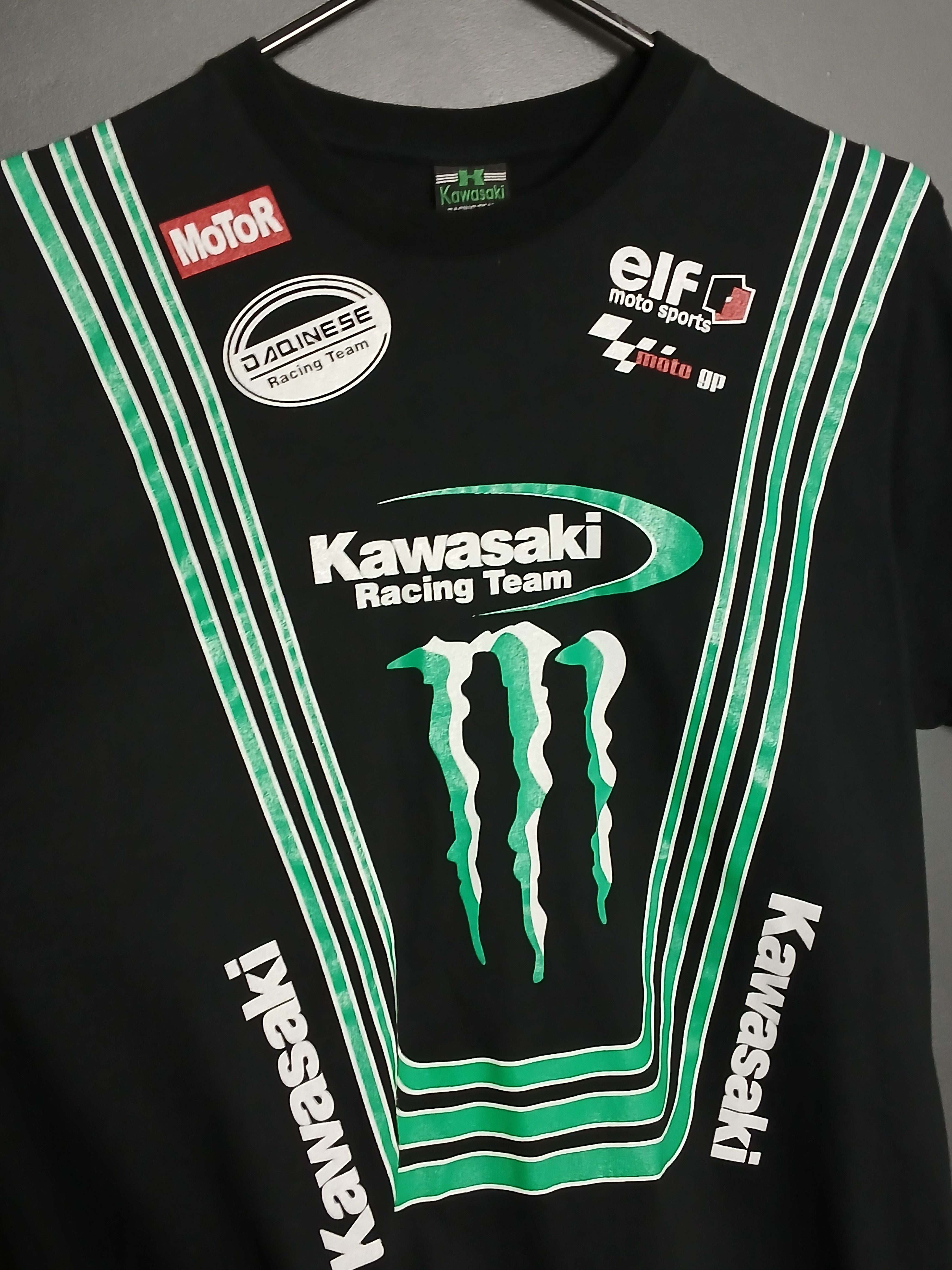 Other Kawasaki Racing Moto T-Shirt Size US L / EU 52-54 / 3 - 3 Thumbnail