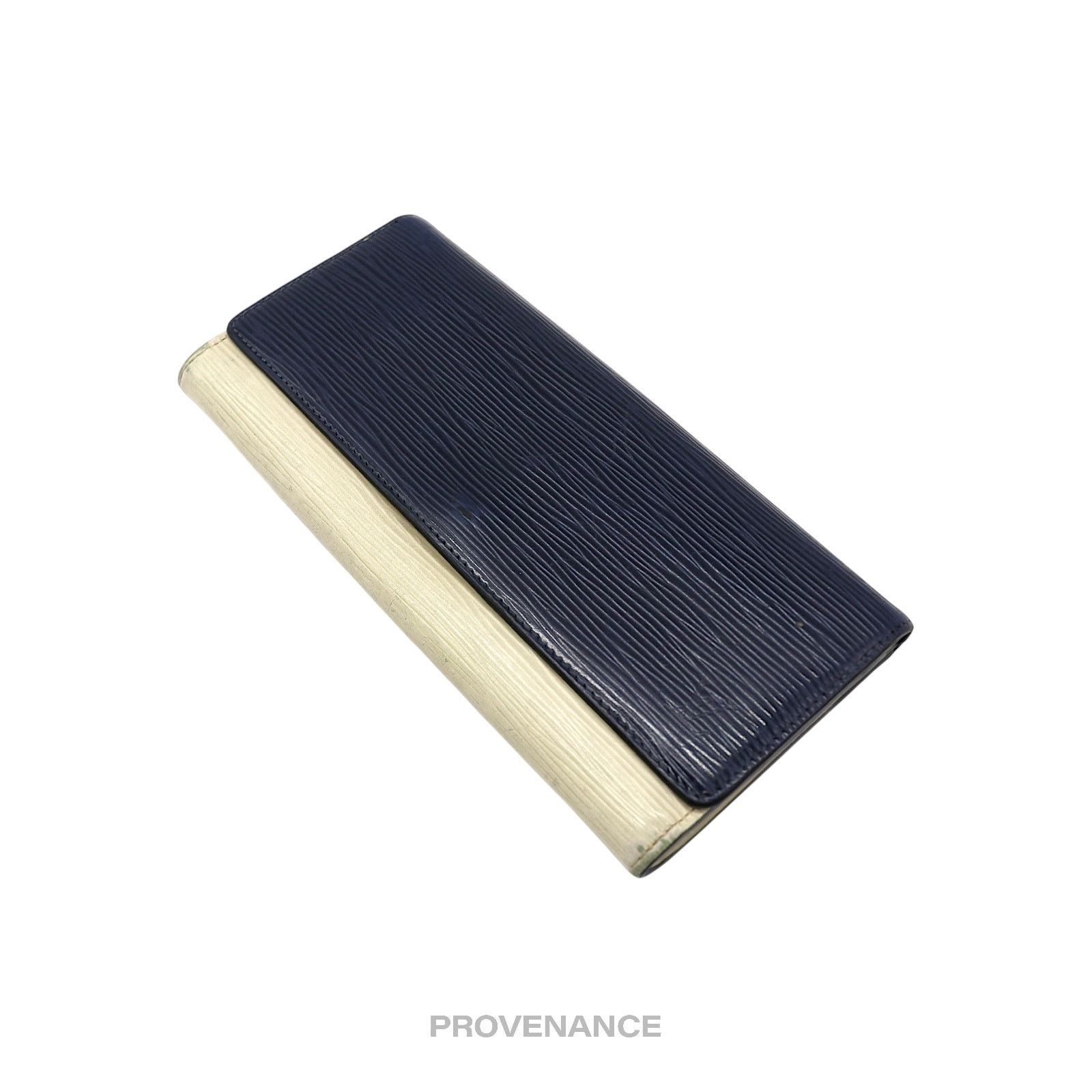 Louis Vuitton 🔴 Louis Vuitton Long Wallet - White Blue Epi Patchwork Size ONE SIZE - 3 Thumbnail