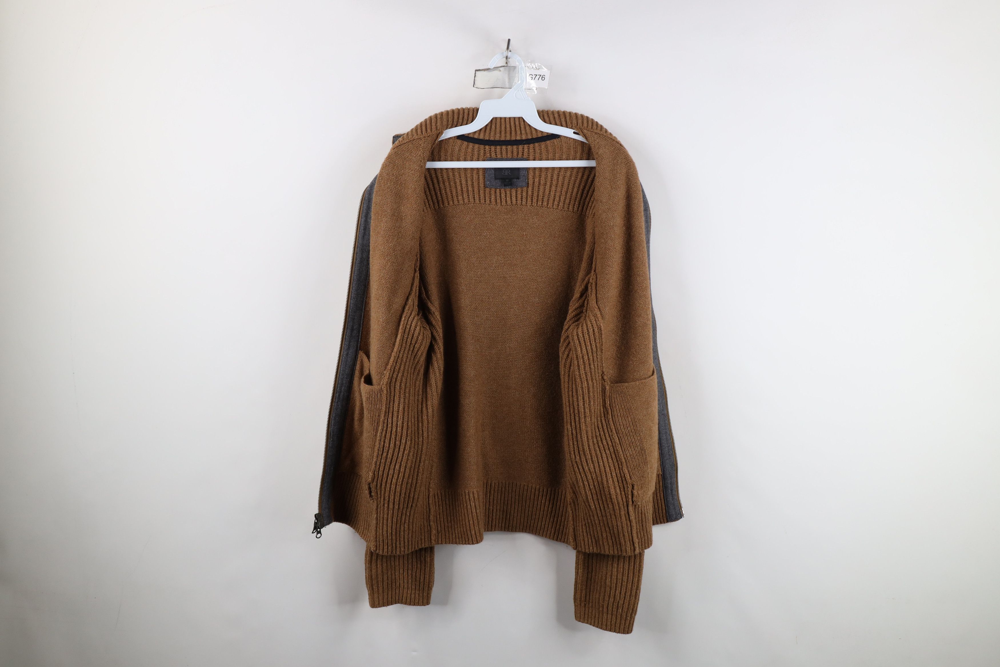 Banana Republic Banana Republic Heavyweight Ribbed Knit Full Zip Sweater Size US M / EU 48-50 / 2 - 10 Thumbnail