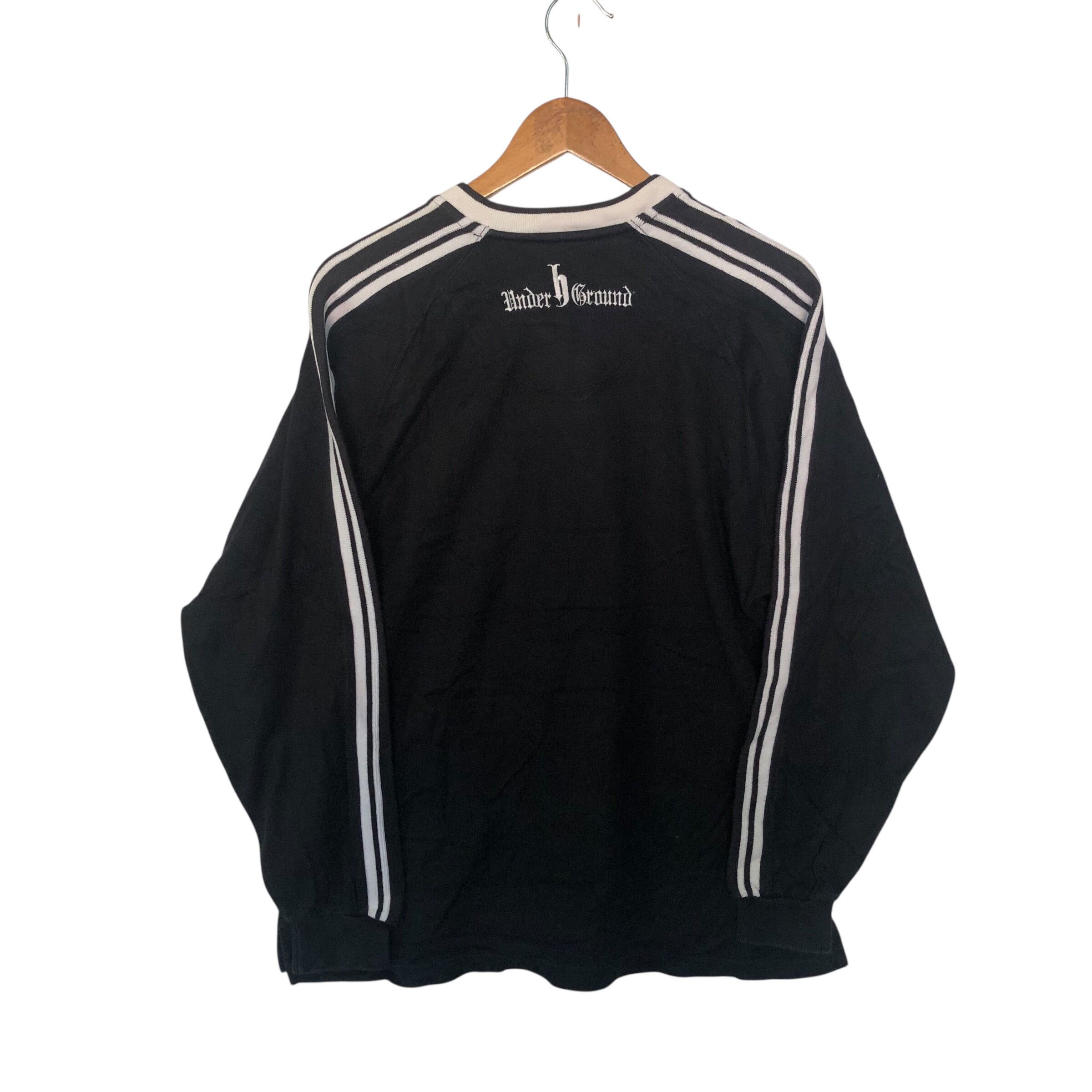 Vintage Vintage Head Black Sweatshirt Gothic Metal Large Size US L / EU 52-54 / 3 - 2 Thumbnail