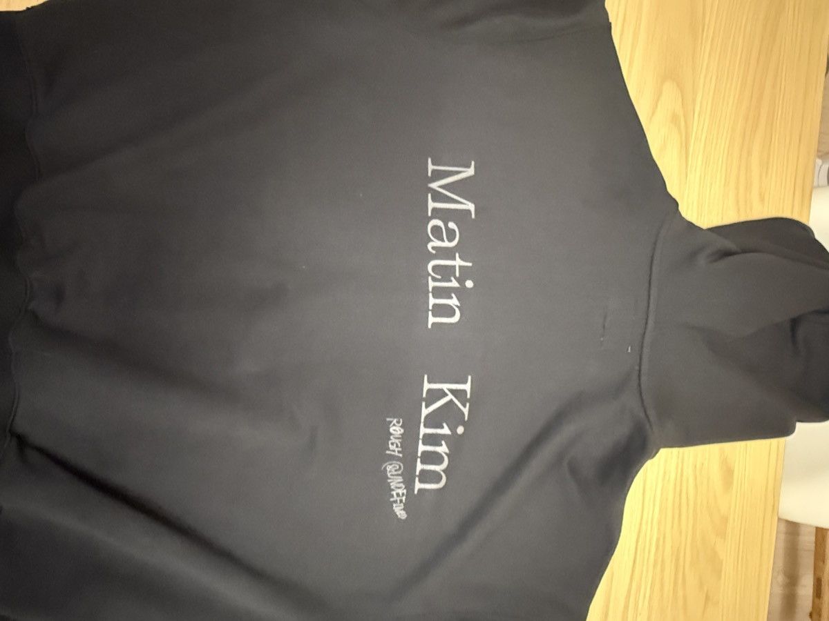 Matin Kim MATIN KIM “ROUGH @UNDERCAMP” Zip Hoodie – Black Size US XL / EU 56 / 4 - 12 Thumbnail