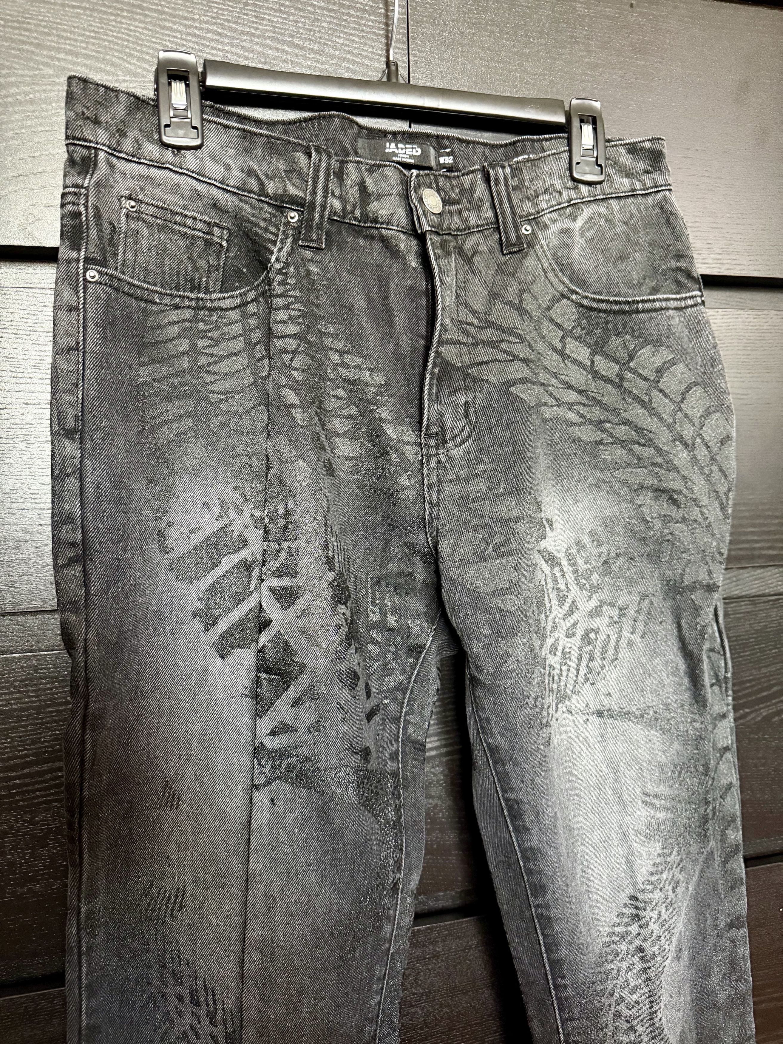 Jaded London Jaded London Tyre Print Pants Size US 32 / EU 48 - 9 Thumbnail