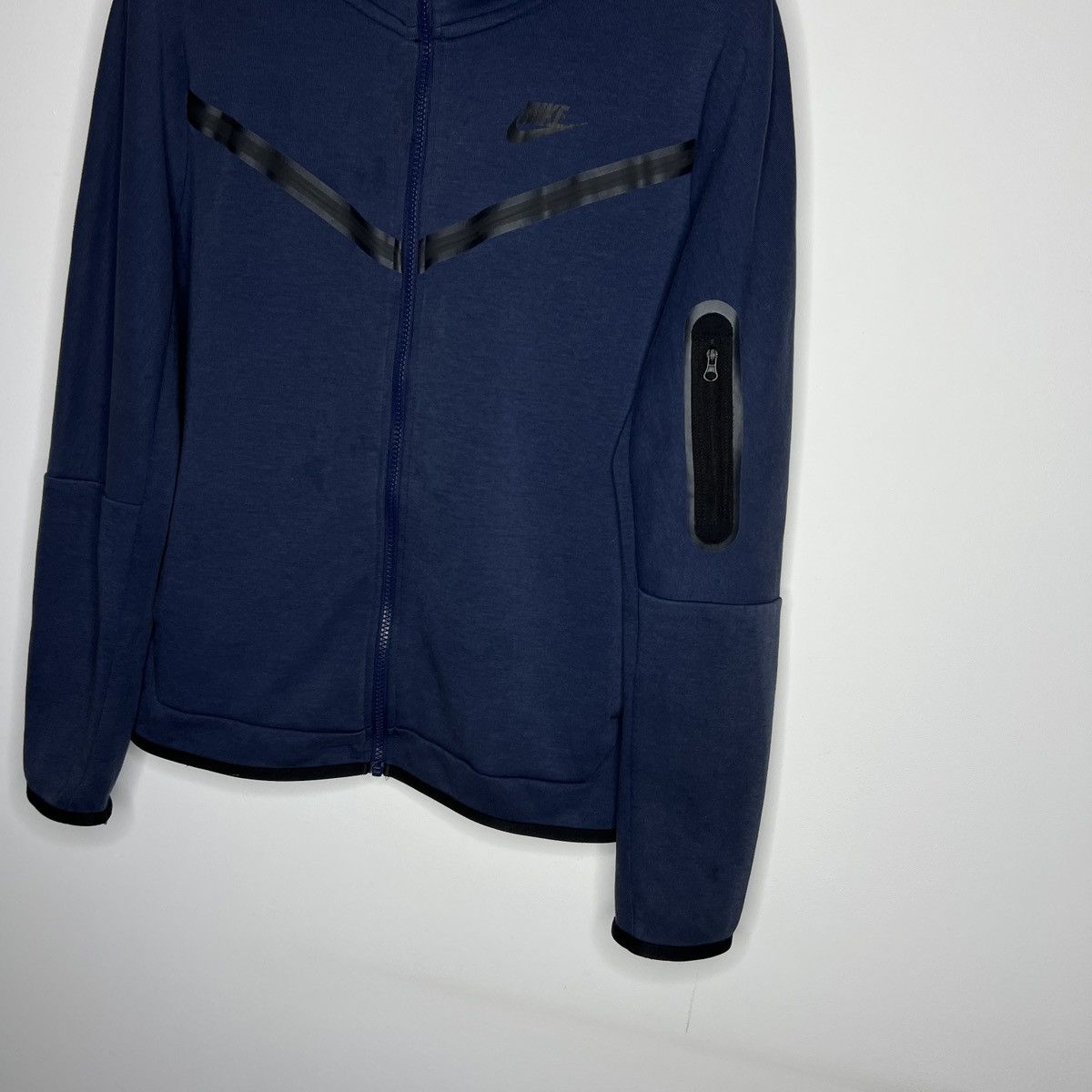 Nike Nike Tech Fleece Hoodie Dark Navy Jacket Zip Size US S / EU 44-46 / 1 - 2 Thumbnail