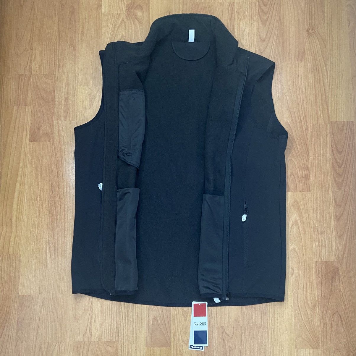 Clique Factor Bikes Logo Clique Classic Softshell Vest Men’s XL Size US XL / EU 56 / 4 - 3 Thumbnail