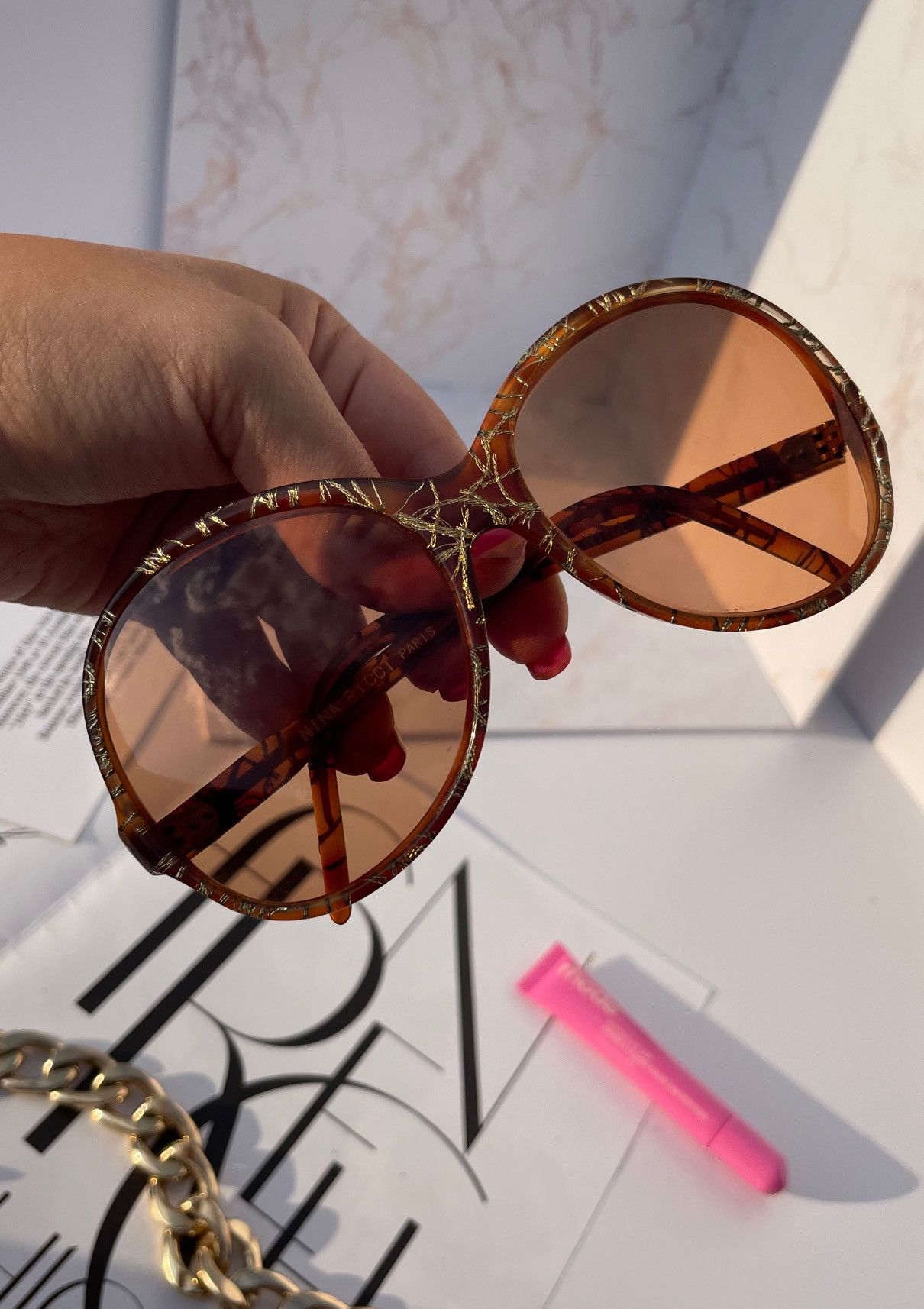 Nina Ricci Nina Richi vintage sunglasses Size ONE SIZE - 1 Thumbnail