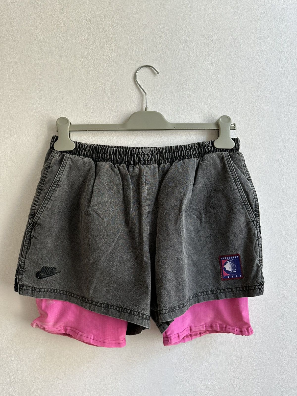 Nike Nike Vintage Challenge Cour Agassi Style Rare 90s Shorts Size US 32 / EU 48 - 1 Thumbnail