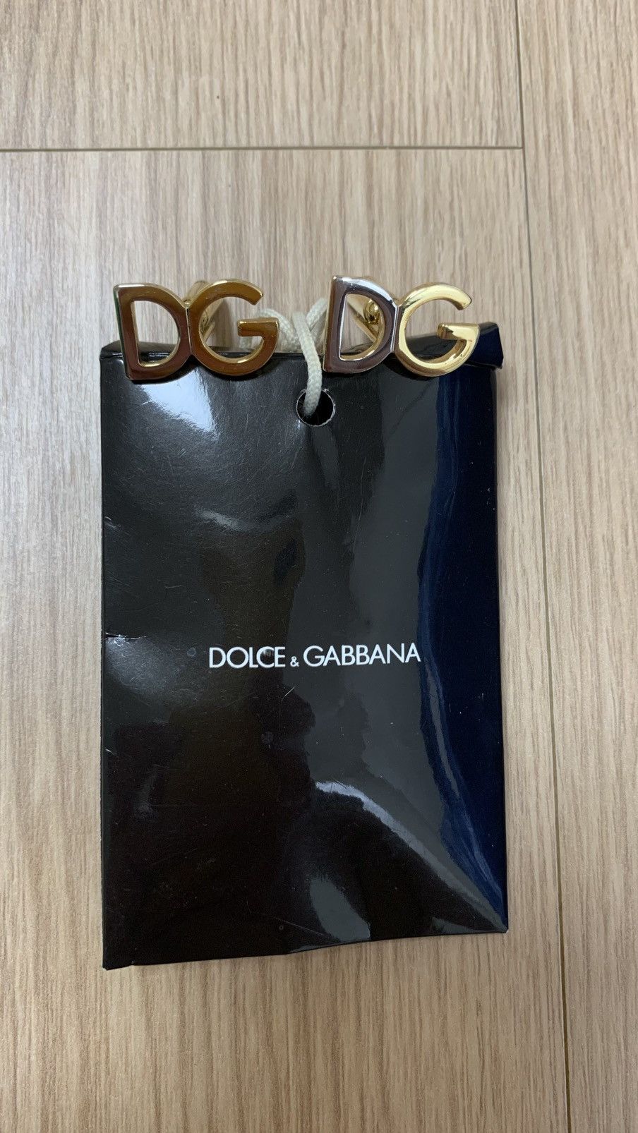 Dolce & Gabbana Dolce & Gabbana Gold Silver DG Cufflinks Size ONE SIZE - 1 Thumbnail