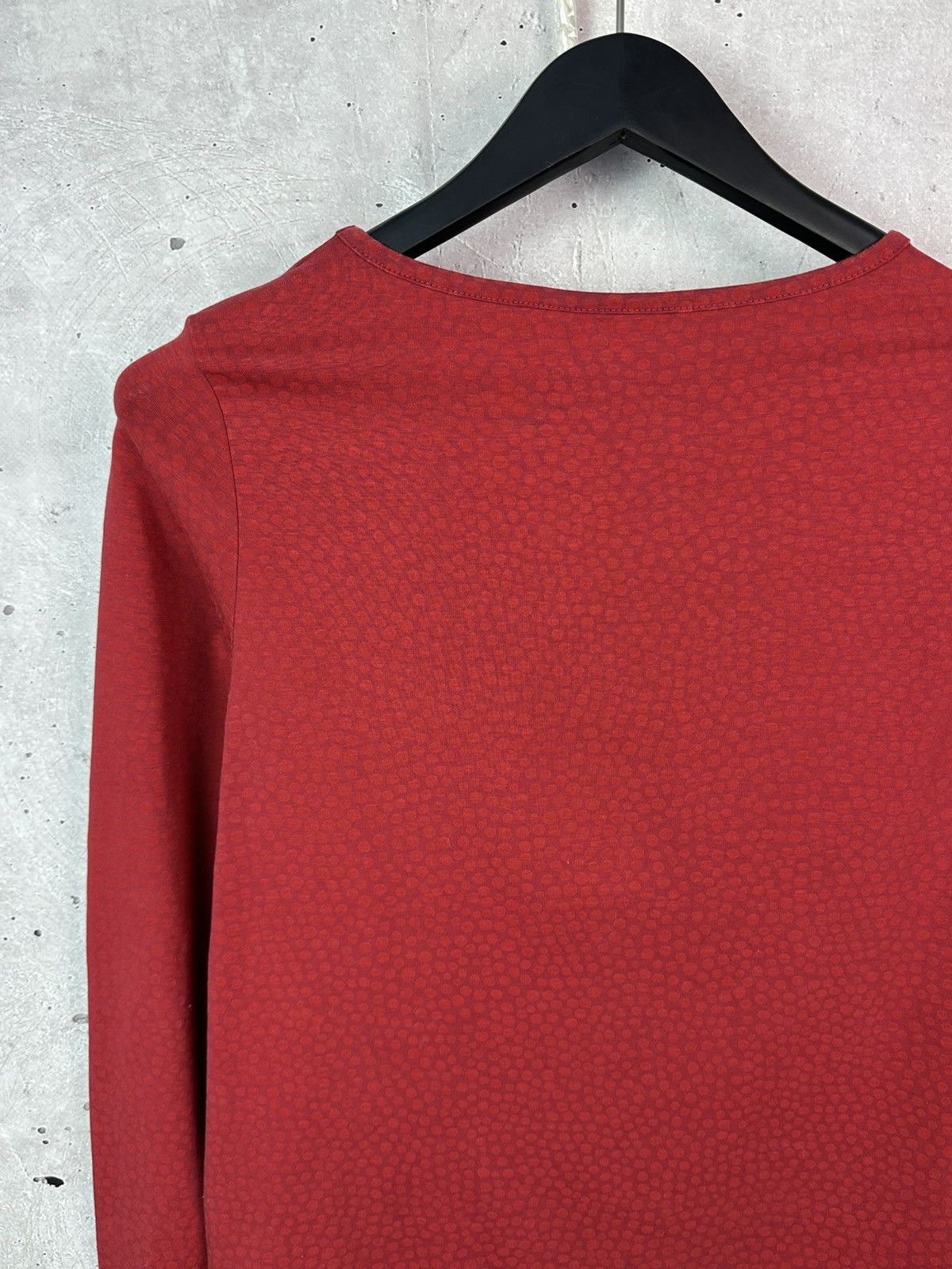 Marimekko Marimekko Red Polka Dot Long Sleeve Women’s Cotton Jumper Size L / US 10 / IT 46 - 8 Thumbnail