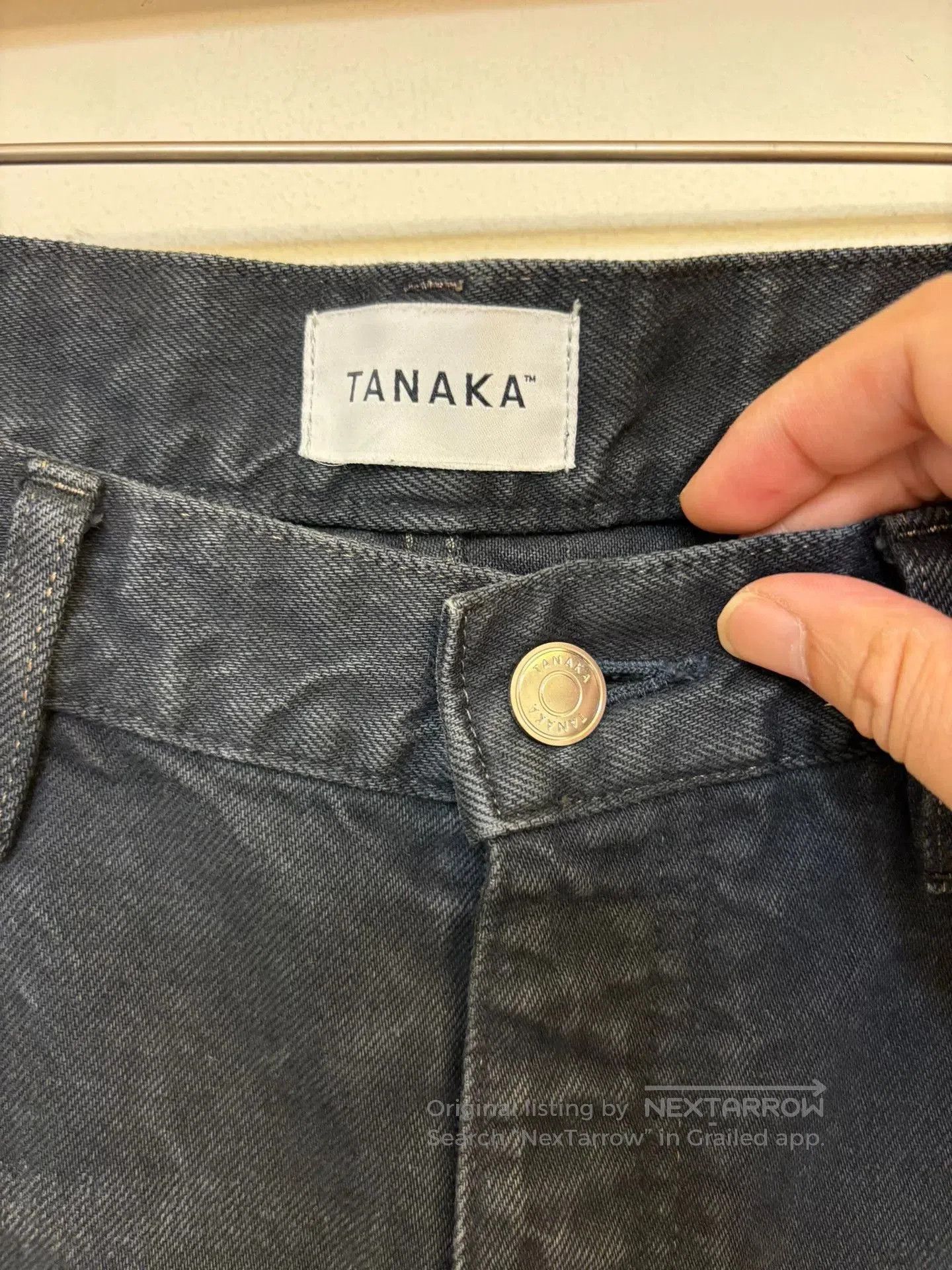 TANAKA Tanaka Slit Jeans. Size US 33 - 3 Thumbnail