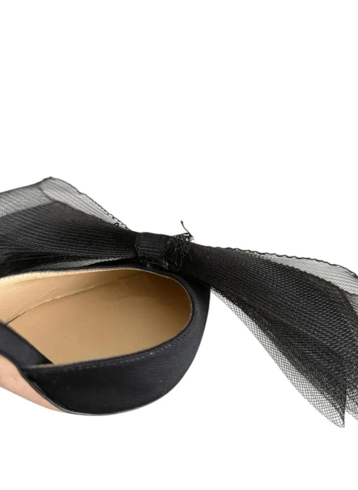 Jimmy Choo Jimmy Choo Averly 100 bow ankle strap pumps Size US 7.5 / IT 37.5 - 6 Thumbnail