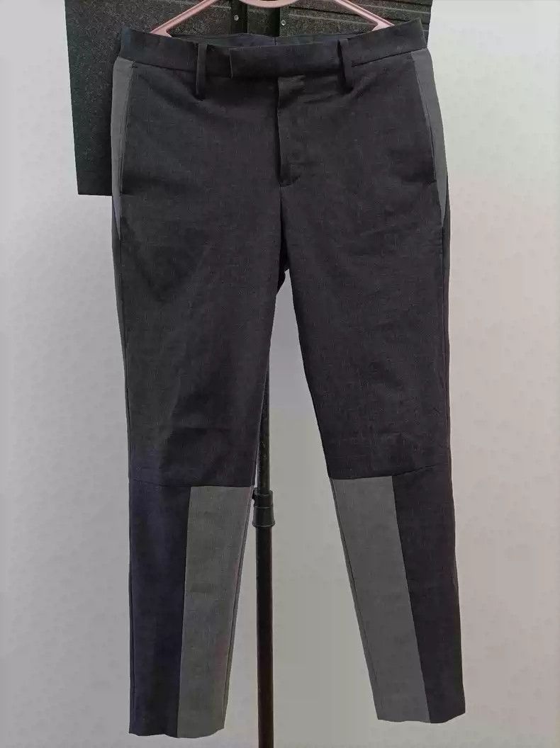Undercover Gray deconstructed dress pants