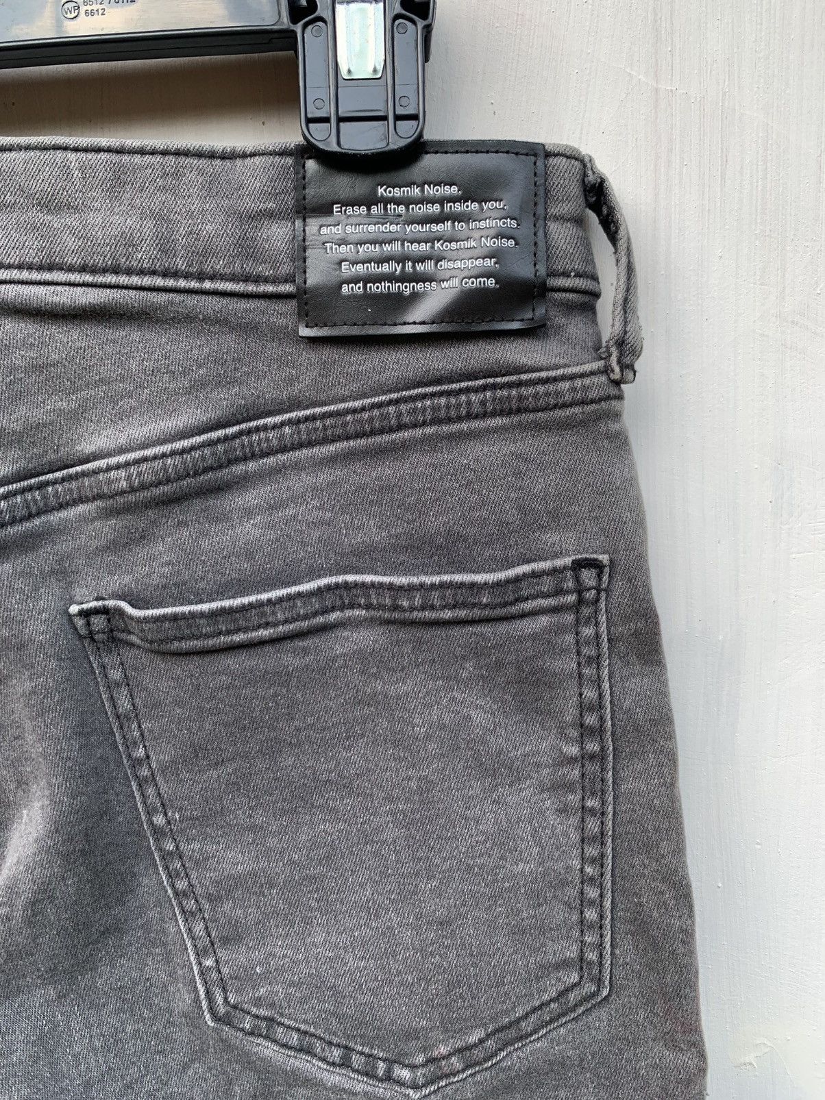 GU Undercover x GU distressed grunge style stretch jeans Size US 30 / EU 46 - 6 Thumbnail