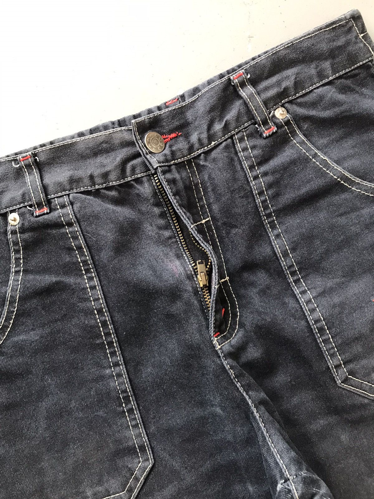 Vintage Vintage faded Femy boy urban squad crazy boy cargo denim Size US 30 / EU 46 - 5 Thumbnail