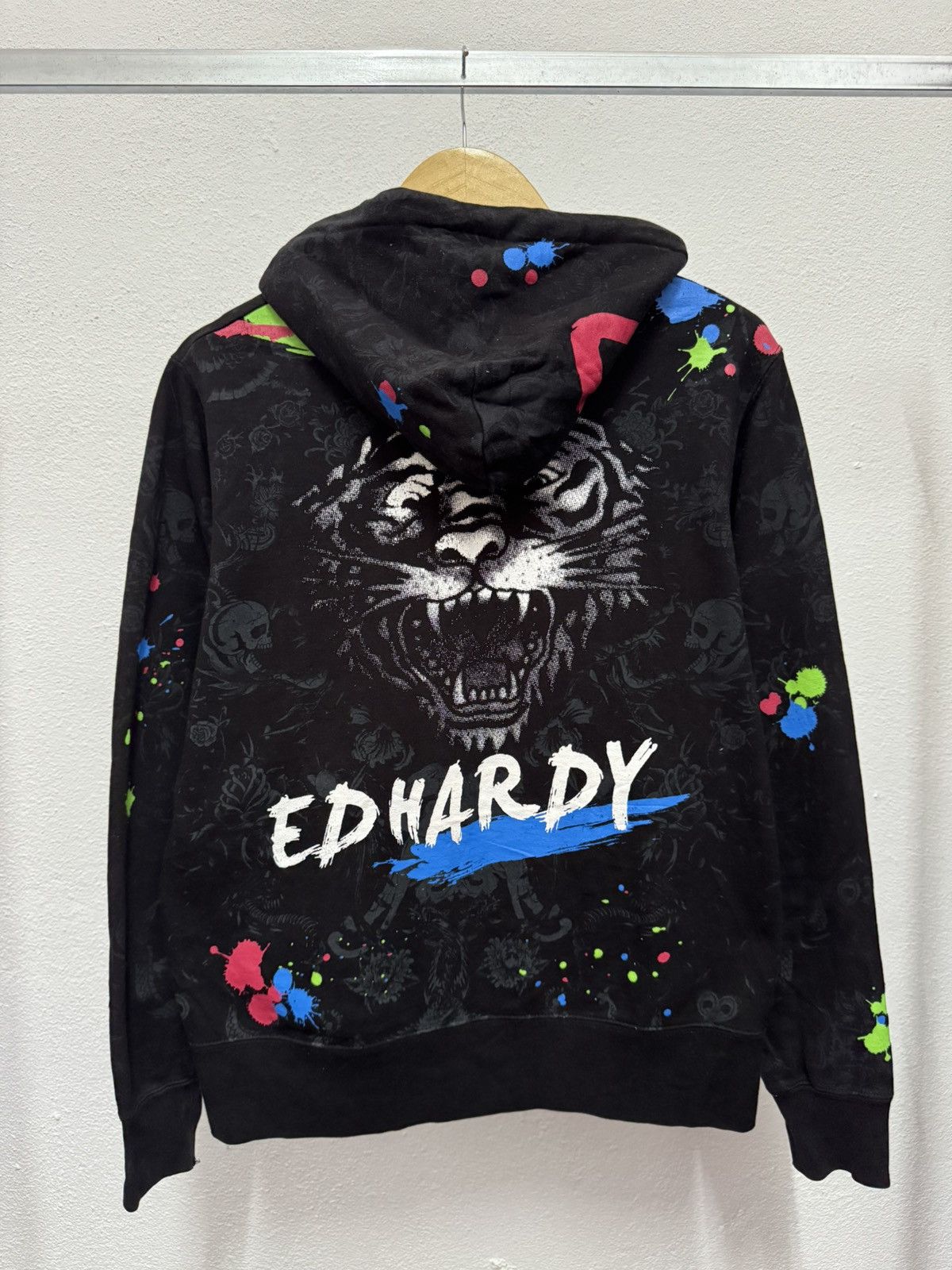 Christian Audigier × Ed Hardy Ed Hardy full print zip up hoodie Size US M / EU 48-50 / 2 - 4 Thumbnail