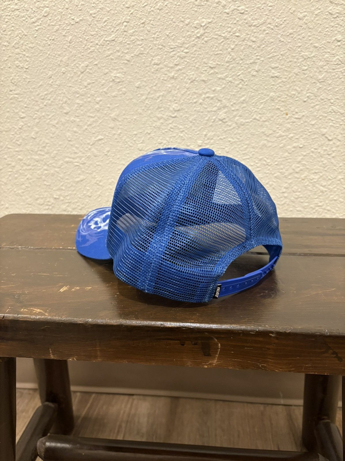 Palace Palace Smoked Trucker Hat Palatial Blue Size ONE SIZE - 2 Thumbnail