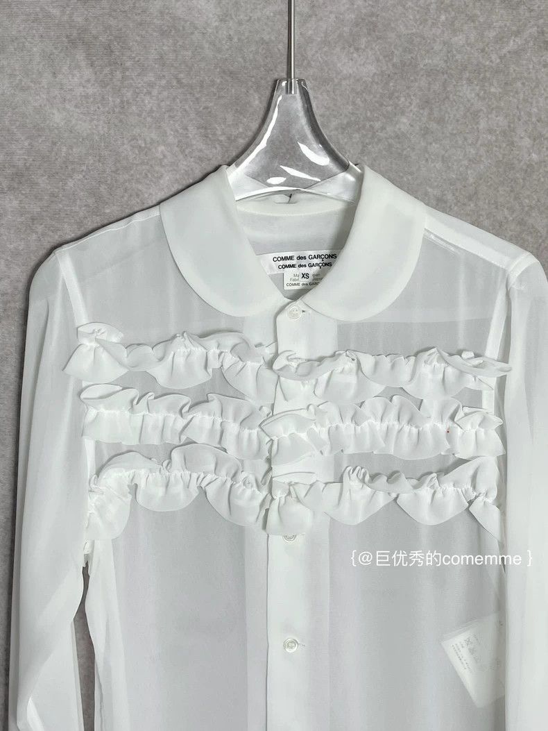 Comme des Garcons Comme Des Garcons Ingot Collar Knitted Decoration with Lon Size XS / US 0-2 / IT 36-38 - 4 Thumbnail
