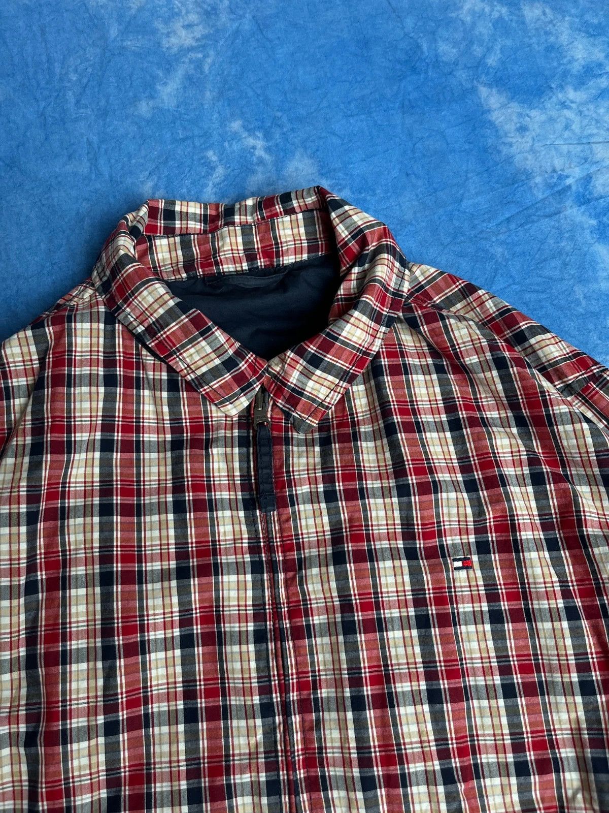 Tommy Hilfiger Vintage 00s Tommy Hilfiger Reversible Jacket y2k USA Size US L / EU 52-54 / 3 - 8 Thumbnail