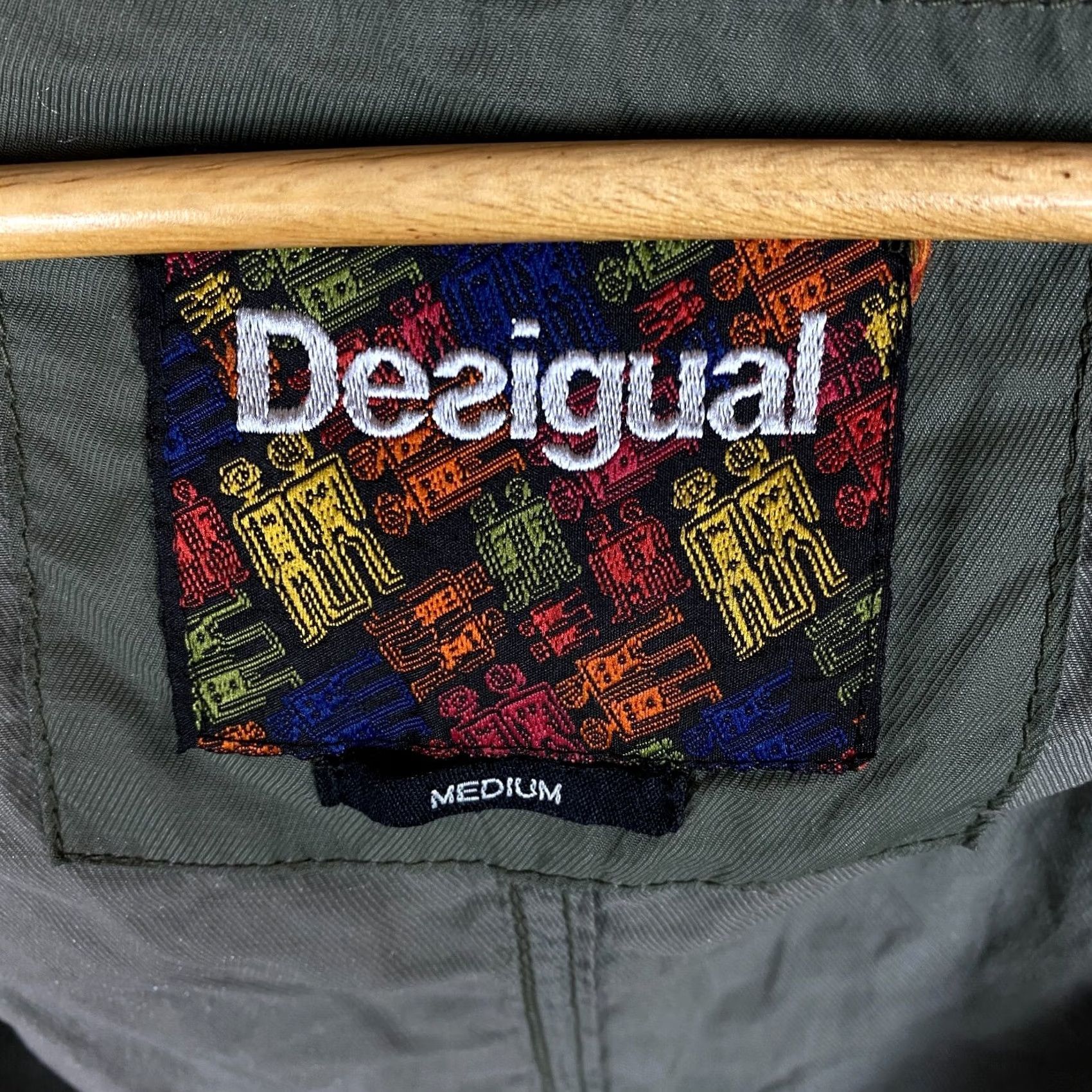 Desigual Desigual Windbreaker Jacket Men’s Brown Nylon Shell Size M Size US M / EU 48-50 / 2 - 5 Thumbnail