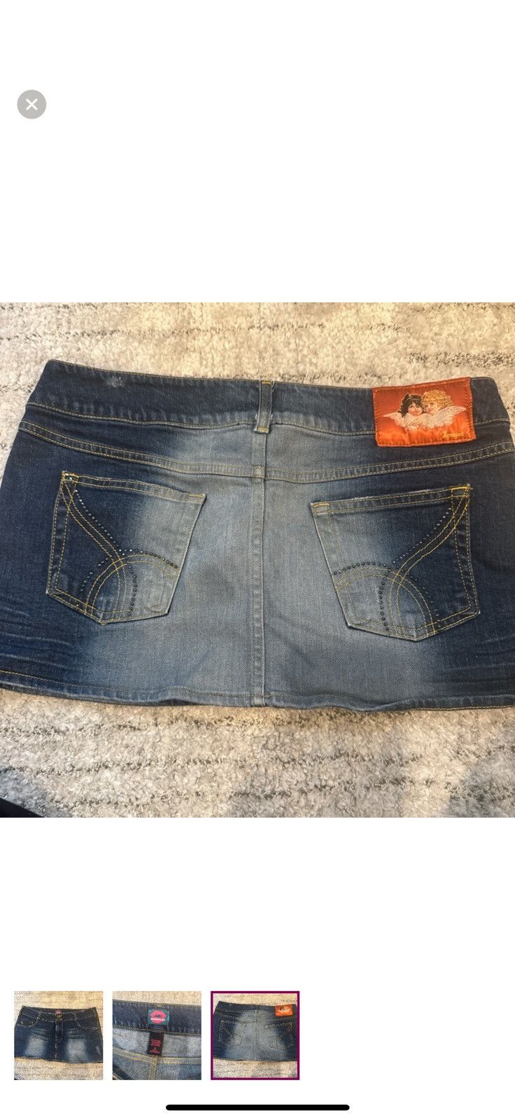 Fiorucci Fiorucci vintage skirt Size 29" - 2 Thumbnail